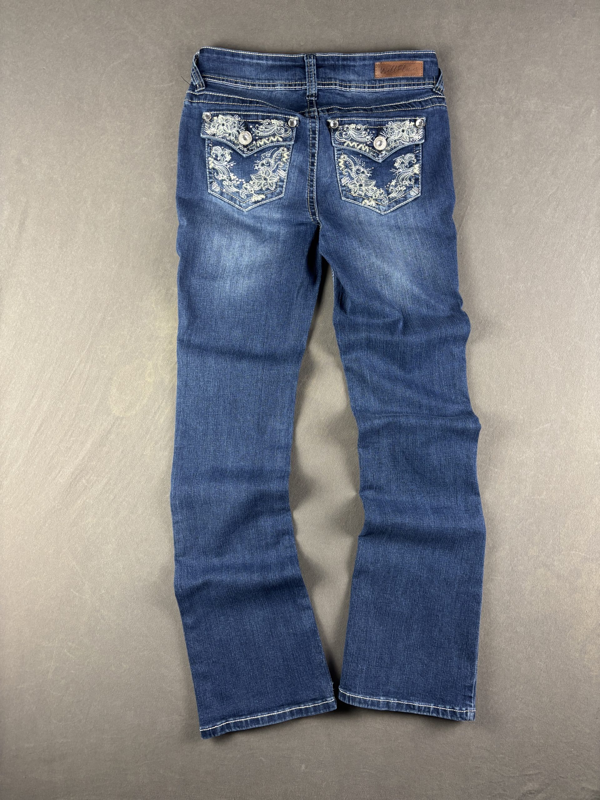 WallFlower Luscious Curvy Fit Bootcut | Dunkelblau | Größe 3
