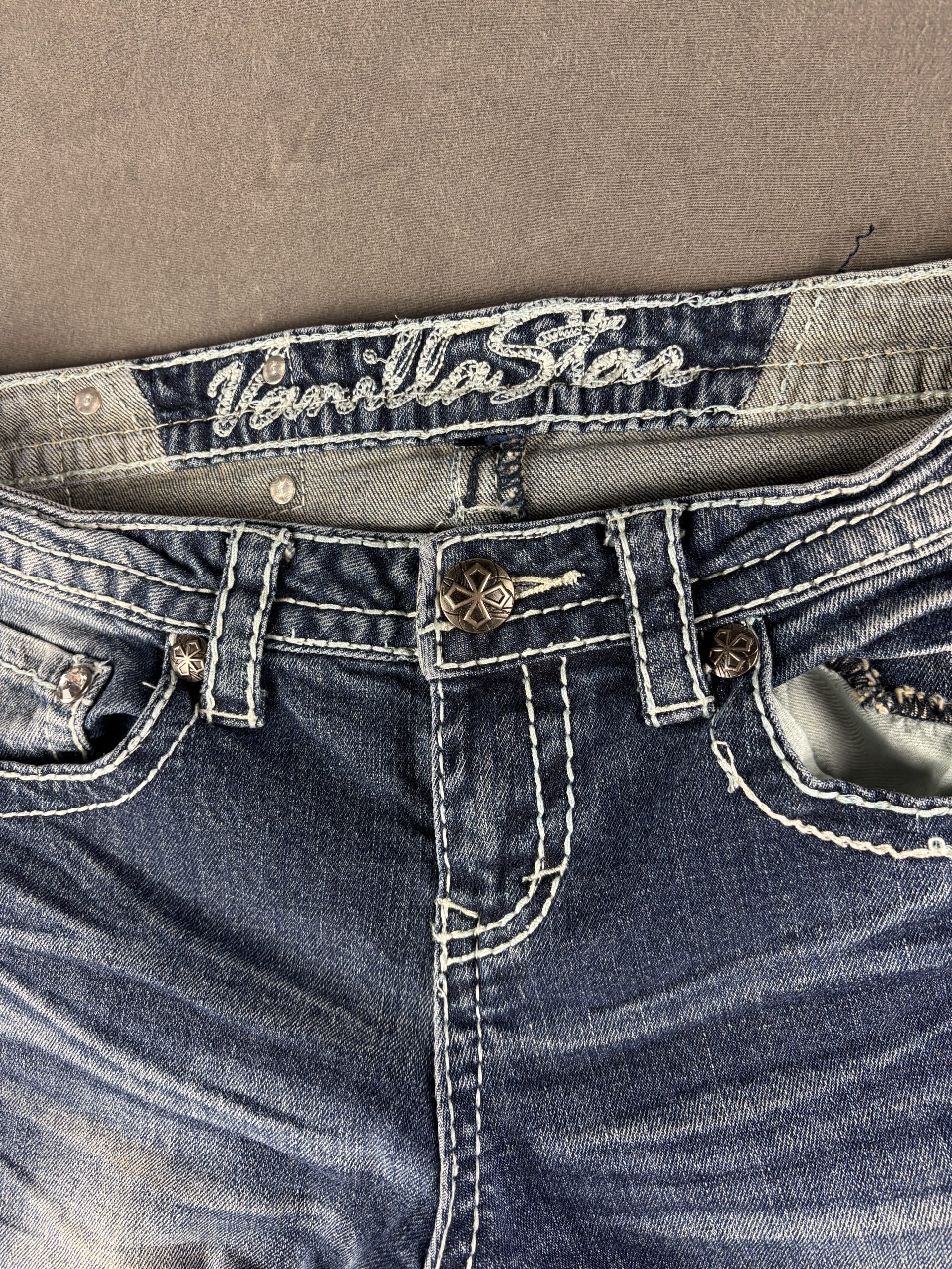 Vanilla Star Bootcut Jeans | Medium Blue Denim | S/36 image 6