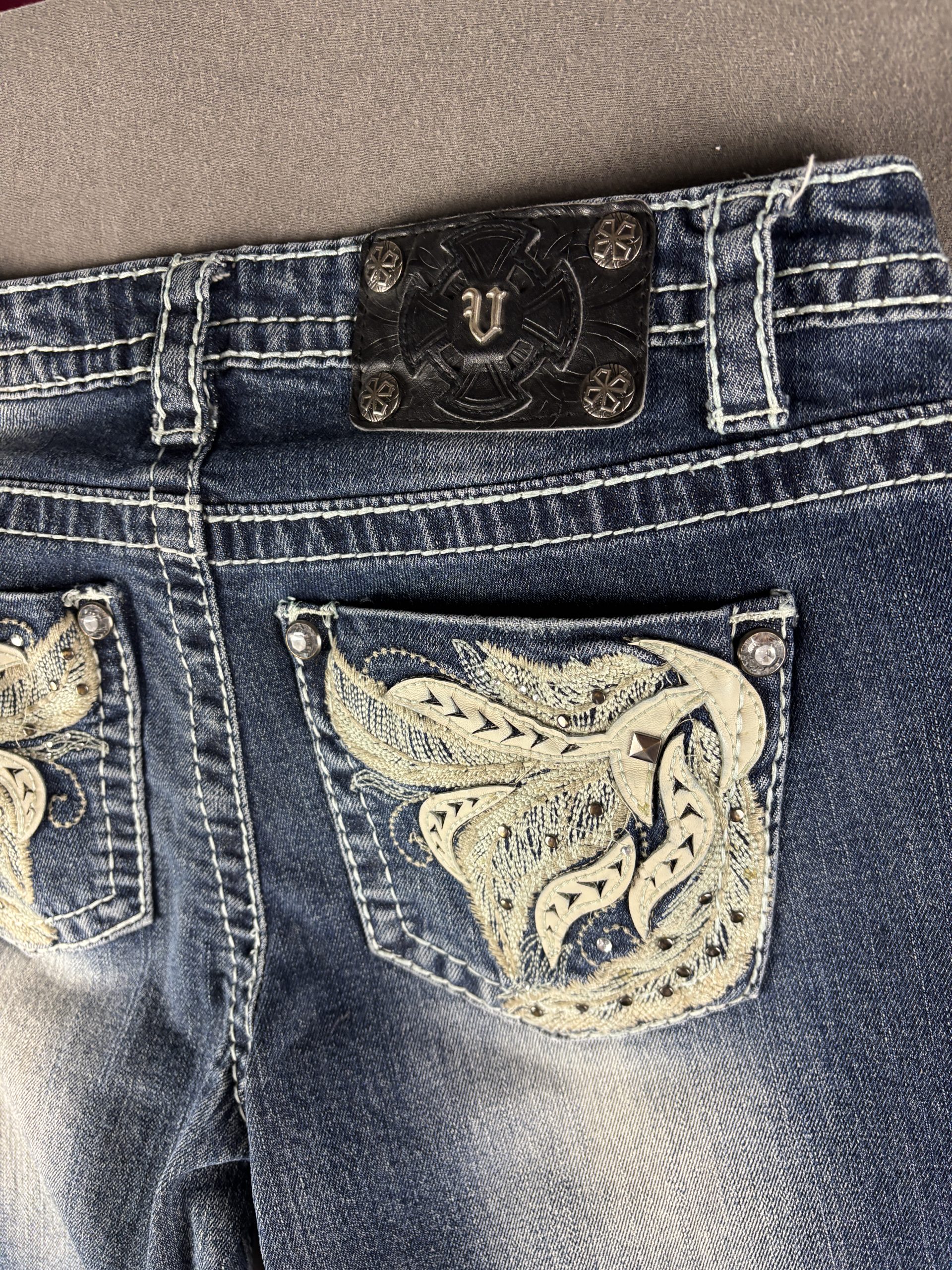 Vanilla Star Bootcut Jeans | Medium Blue Denim | S/36 image 4