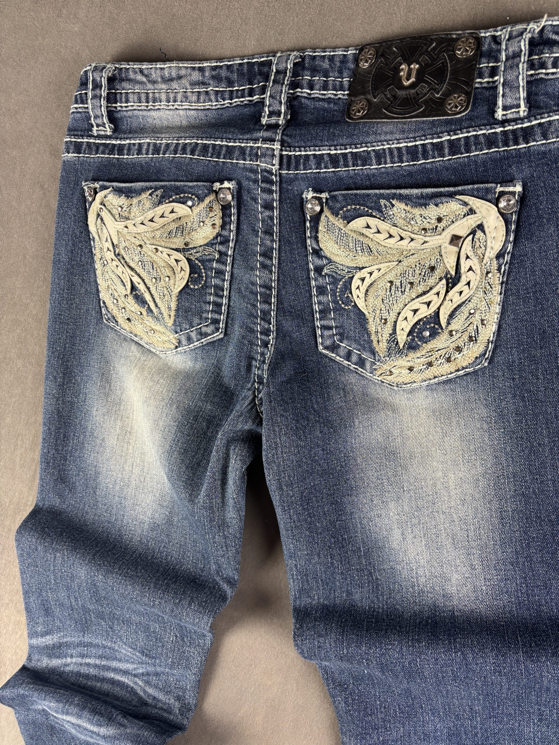Vanilla Star Bootcut Jeans | Medium Blue Denim | S/36 image 3
