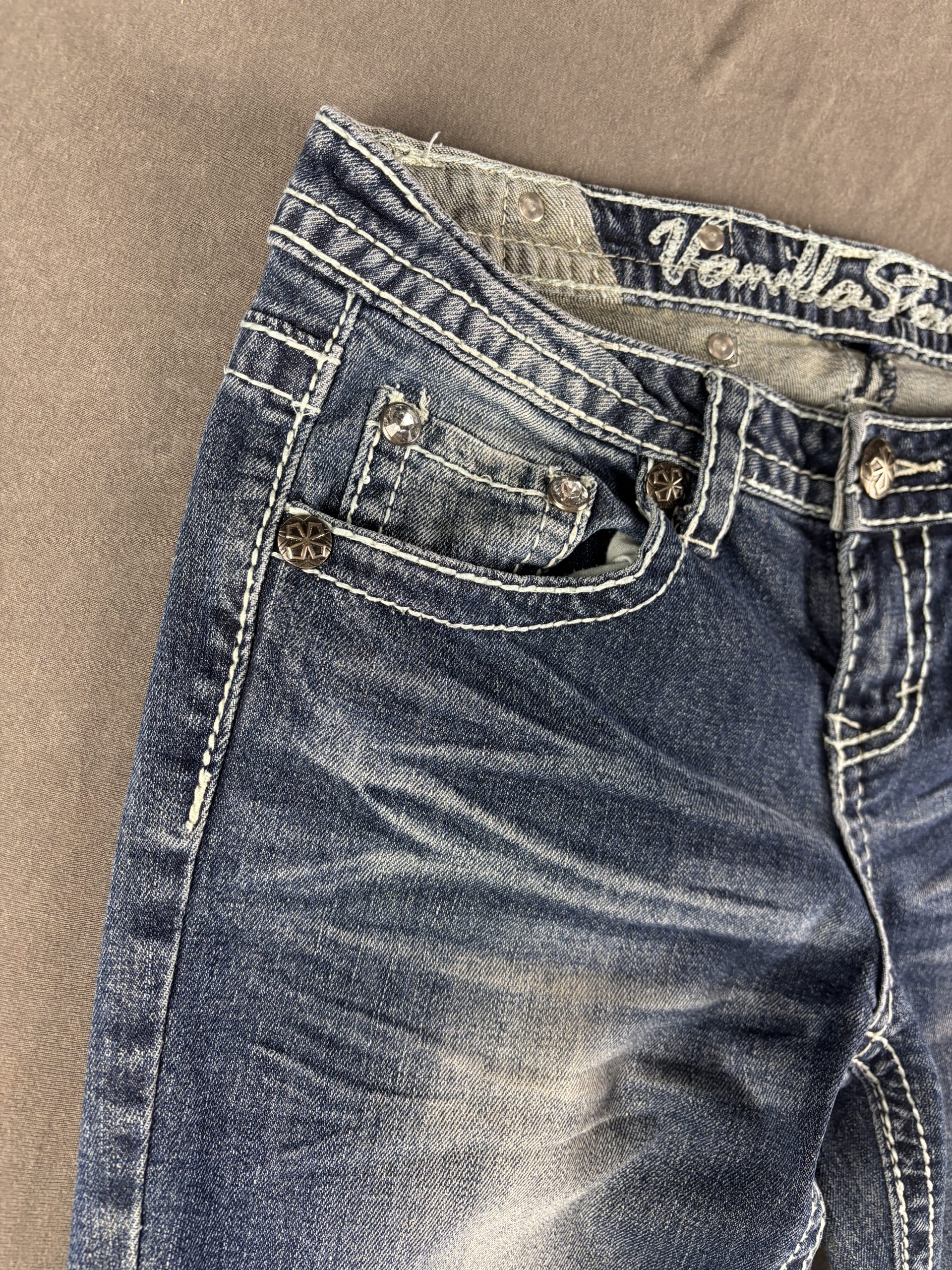 Vanilla Star Bootcut Jeans | Medium Blue Denim | S/36 image 5