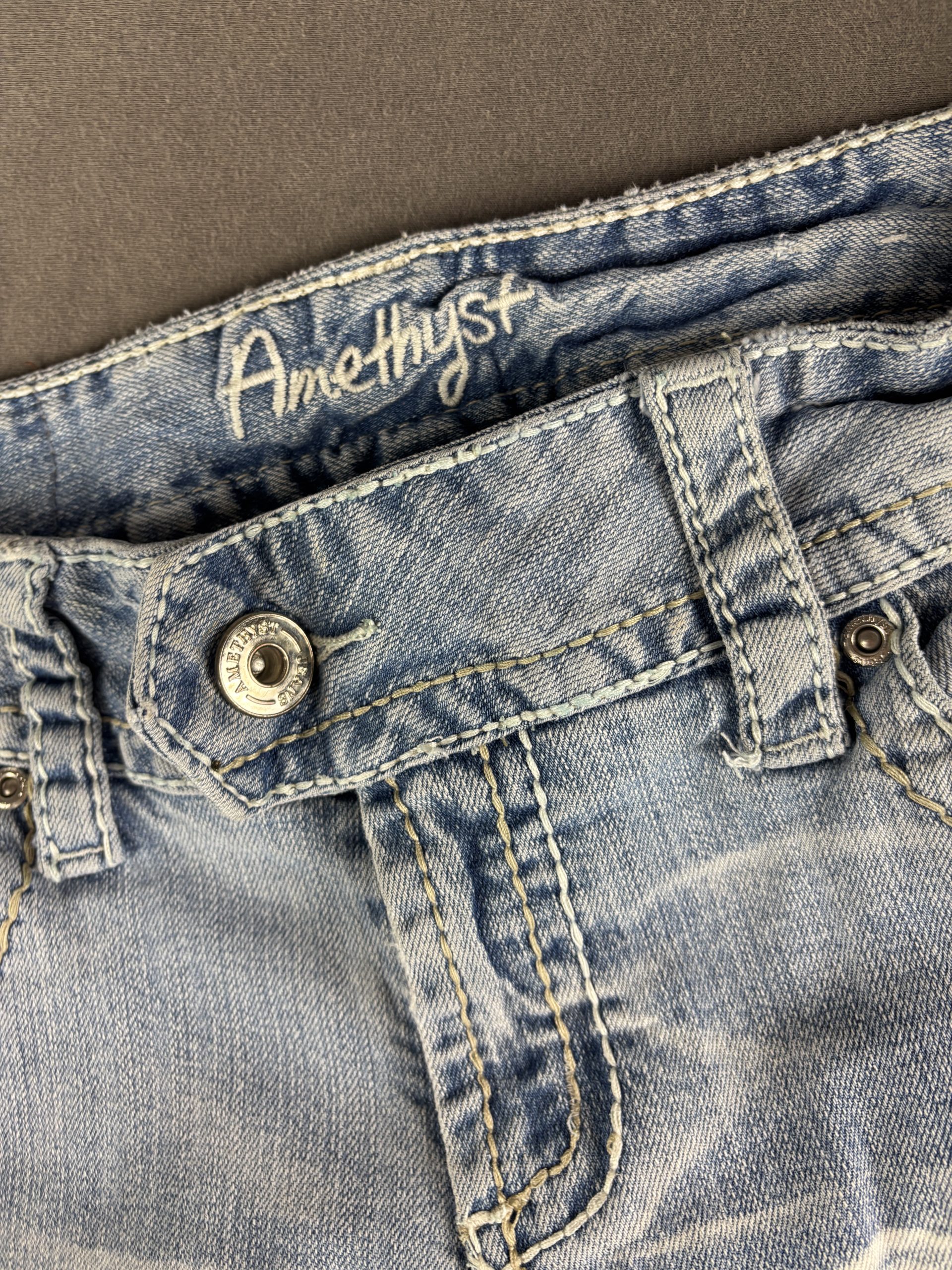 Amethyst Jeans Bootcut | Hellblau | Größe 7 image 5