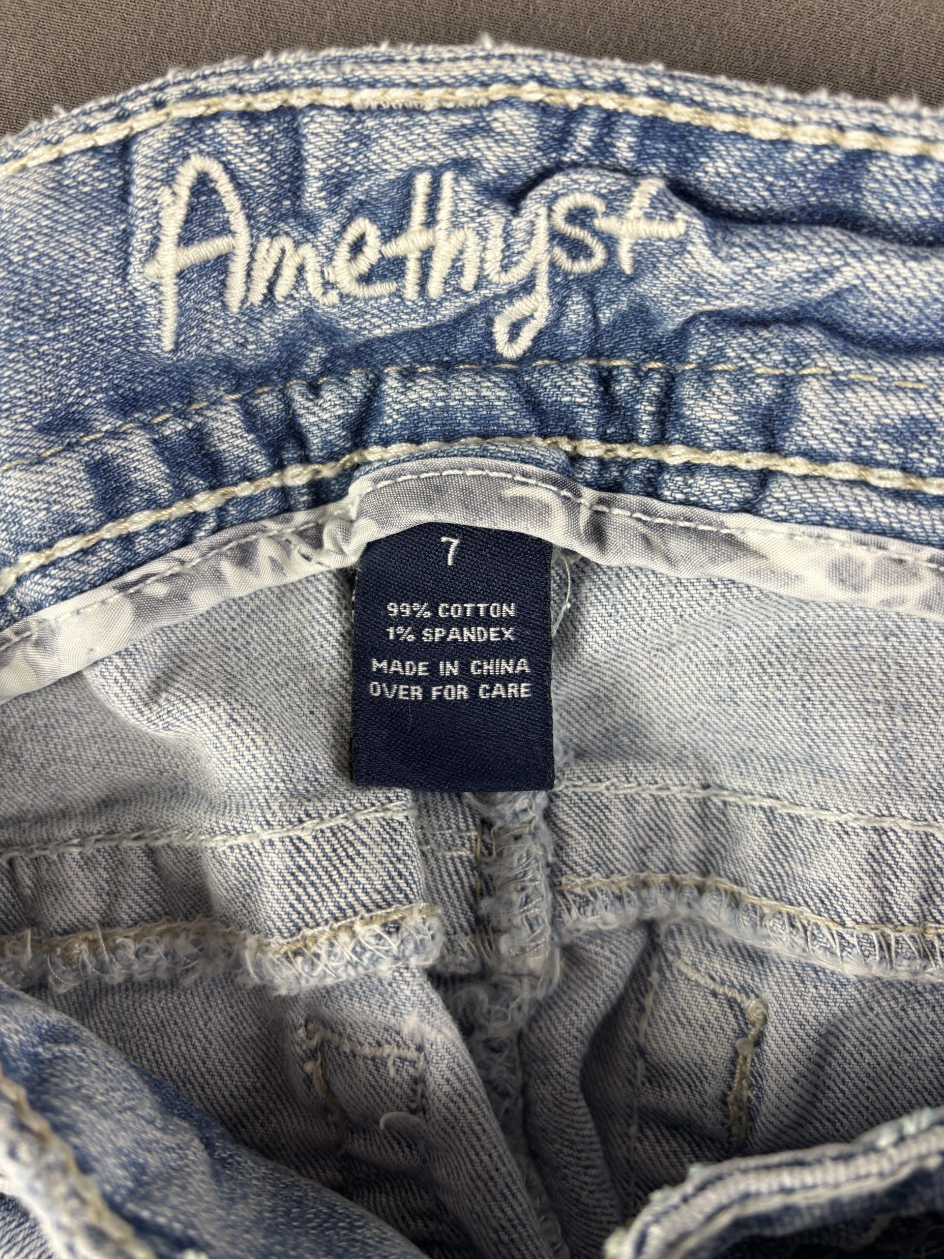 Amethyst Jeans Bootcut | Hellblau | Größe 7 image 6