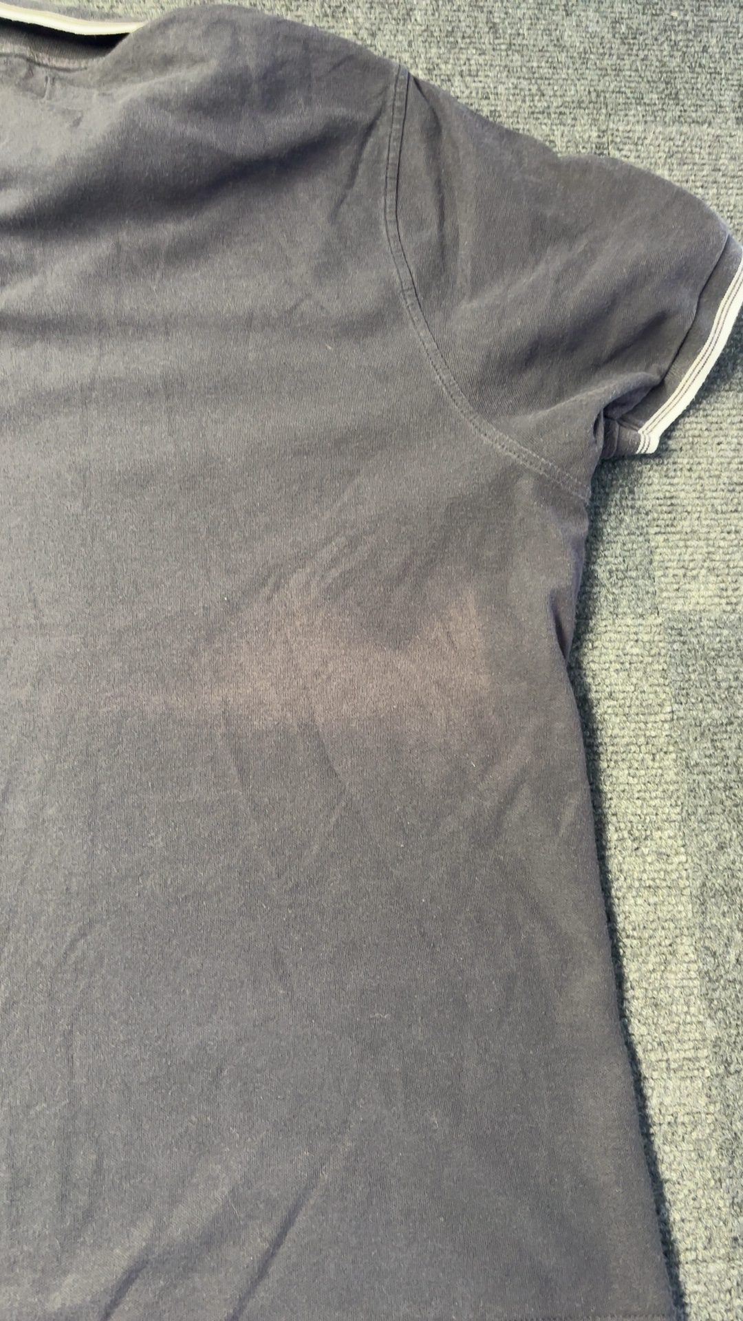 Original Penguin Navy Polo Shirt 1XL Contrast Collar image 5