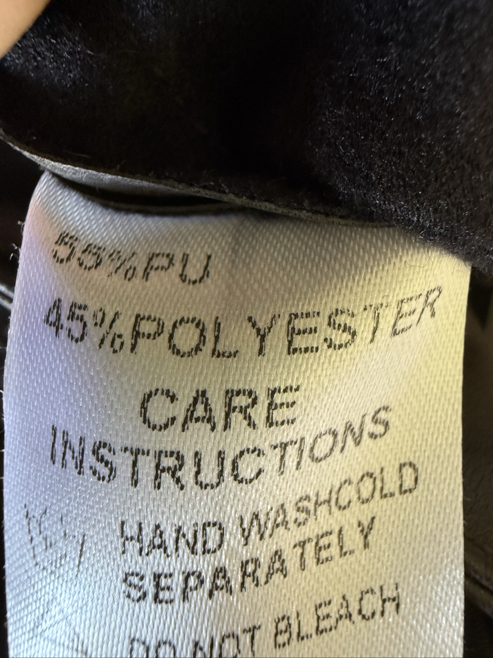 Motel Brown PU & Polyester Flared Trousers Medium Stylish Faux Leather image 5
