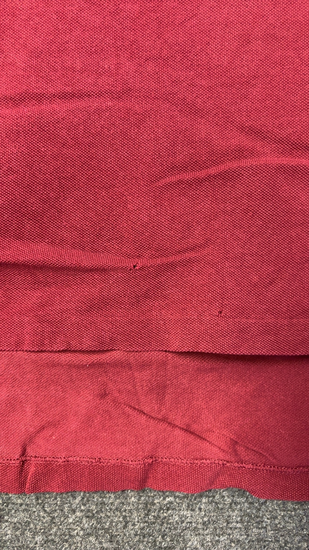 Lacoste Red Polo Shirt Medium Vintage Classic image 5