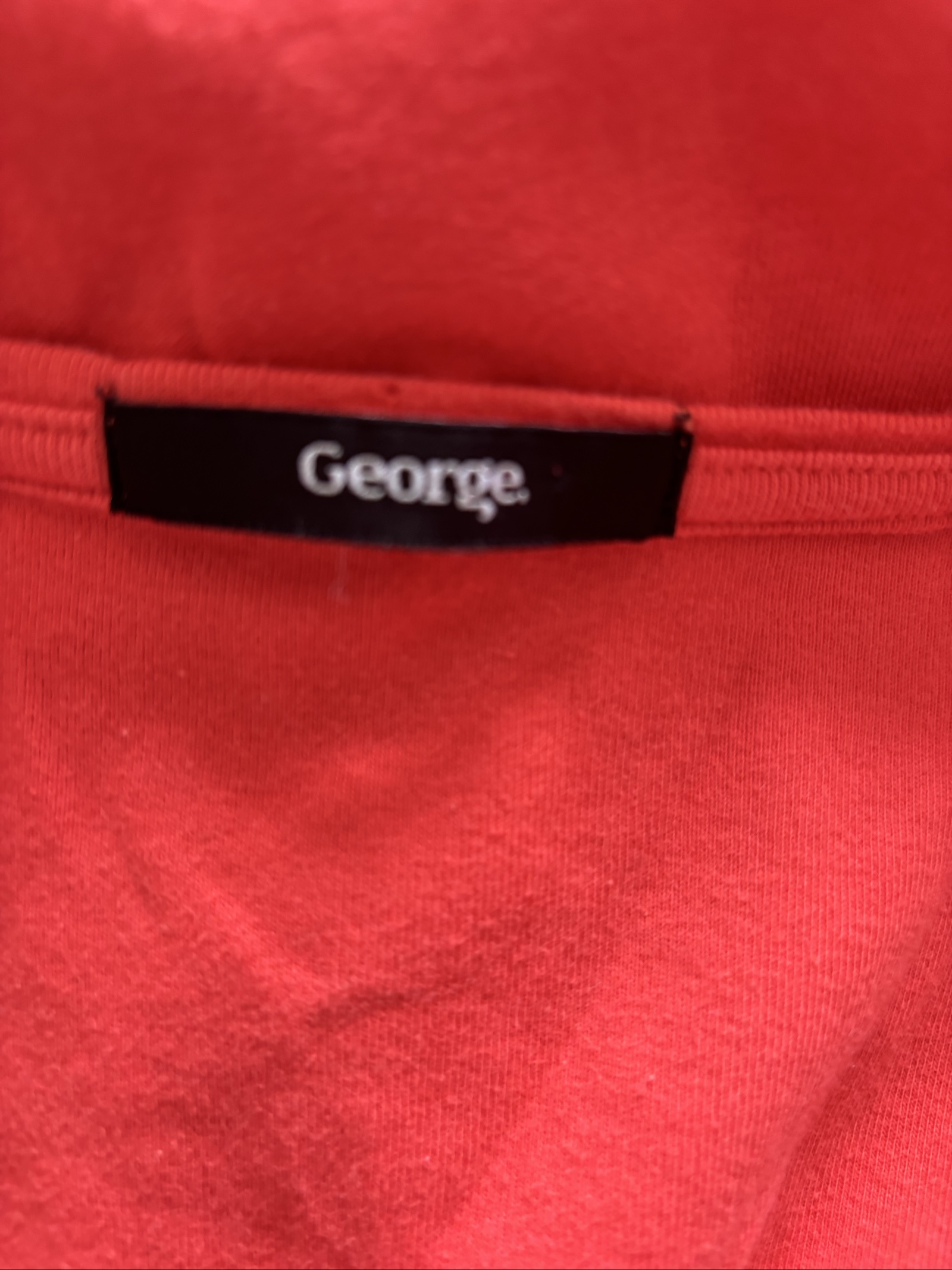 George Coral Scoop Neck T-Shirt UK 16. 137 image 4