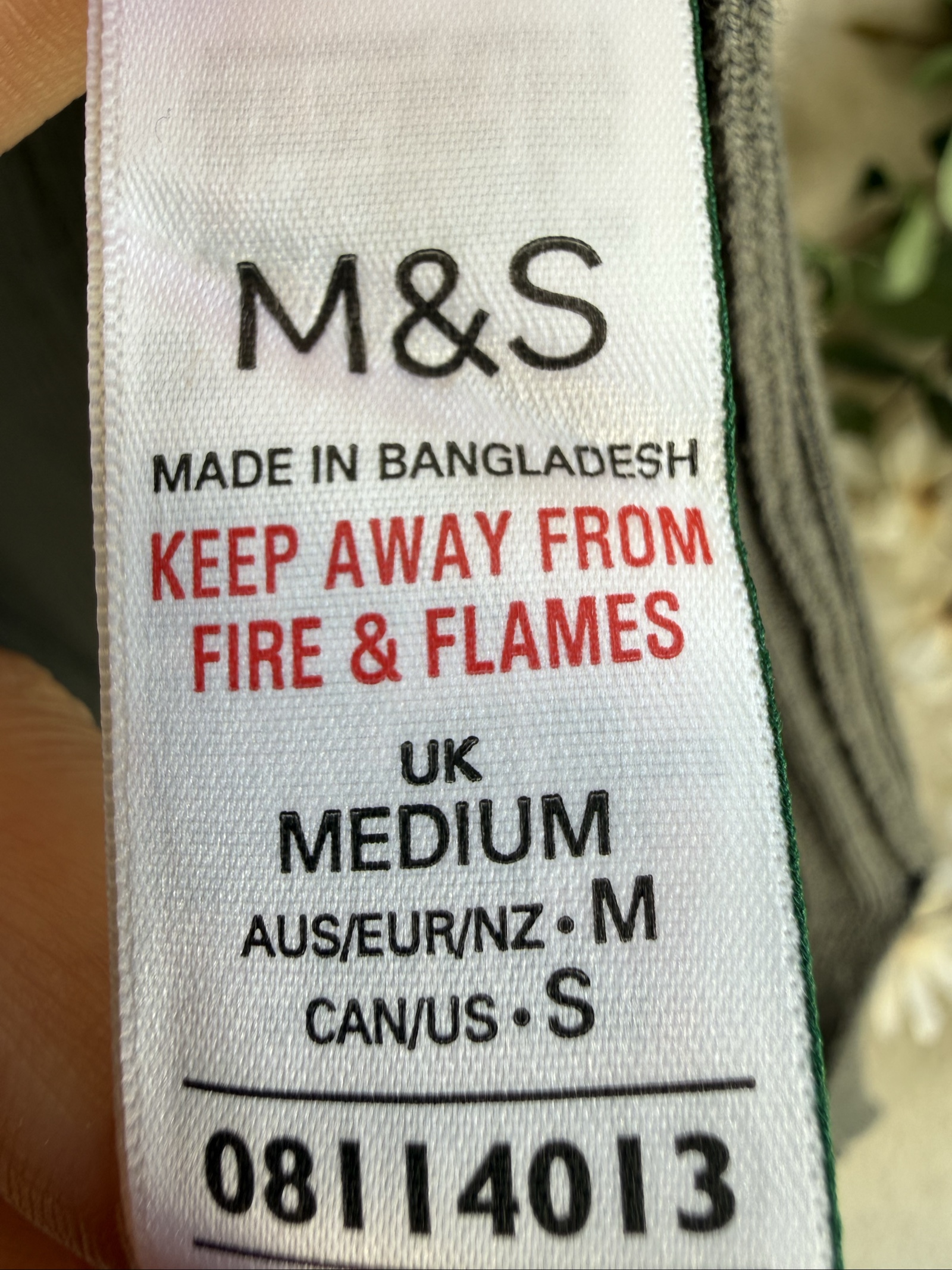 M&S Grey Ribbed Cardigan Medium Casual Everyday Lightweight image 5