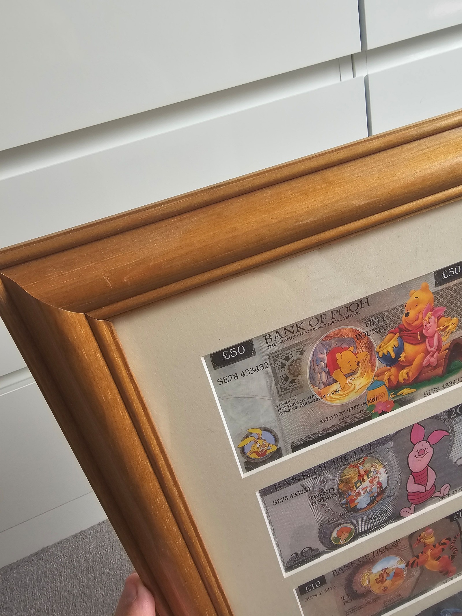 Winnie the Pooh Bank of Pooh Framed Novelty Note Collection image 9