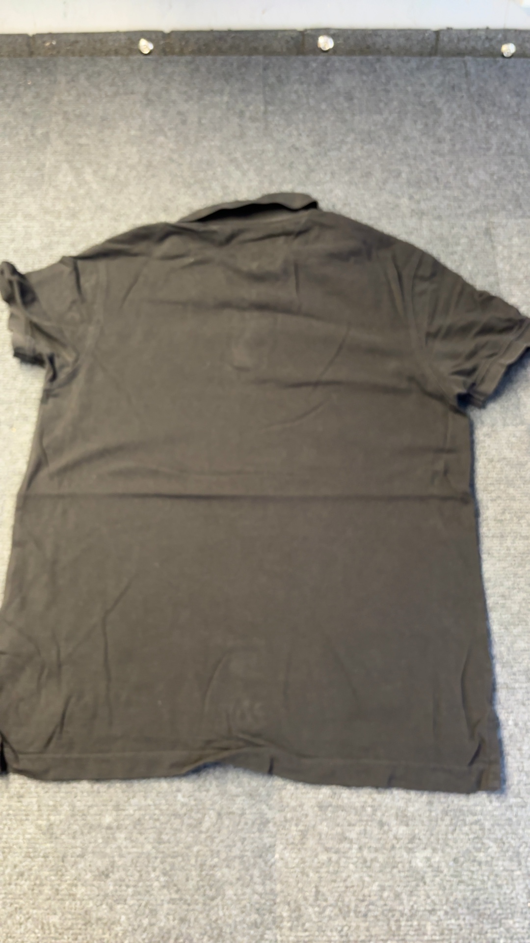 Tommy Hilfiger Black Polo Shirt Medium Regular Fit image 4