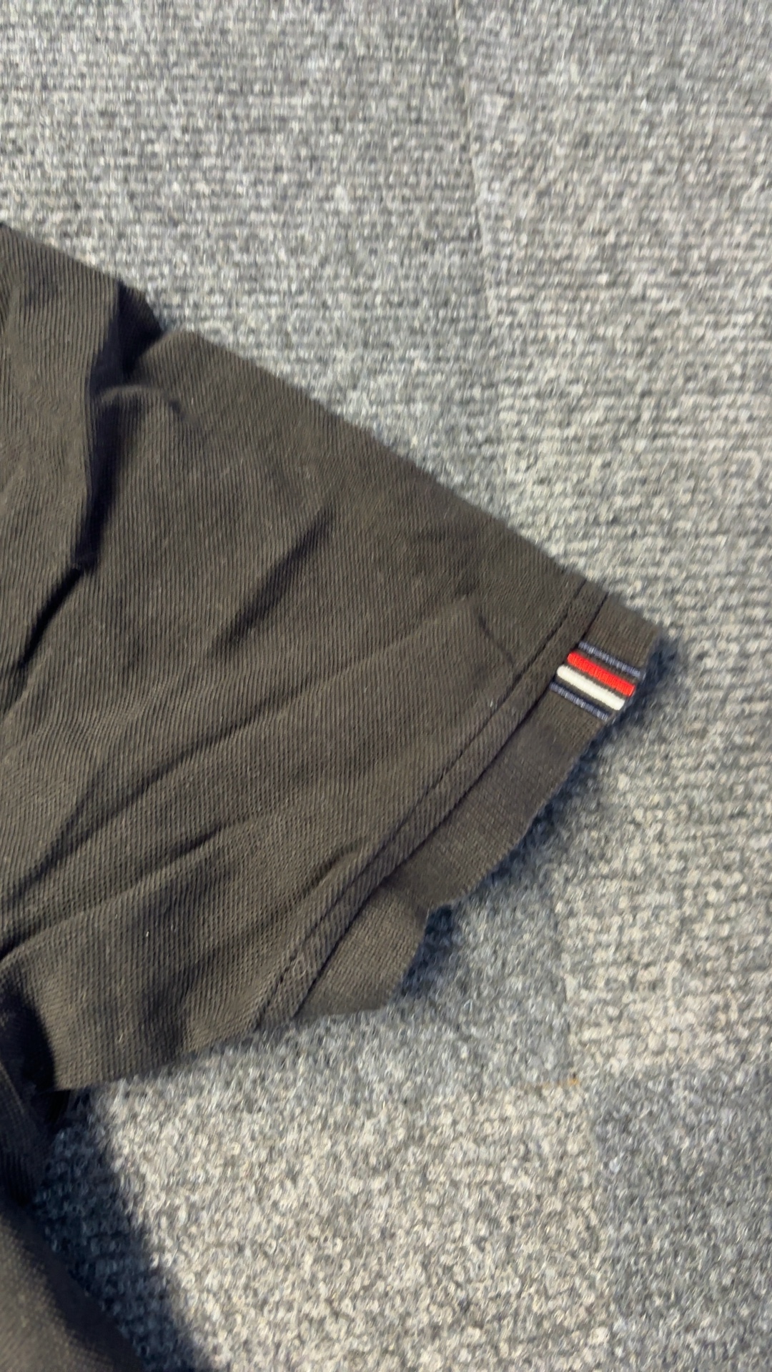 Tommy Hilfiger Black Polo Shirt Medium Regular Fit image 2
