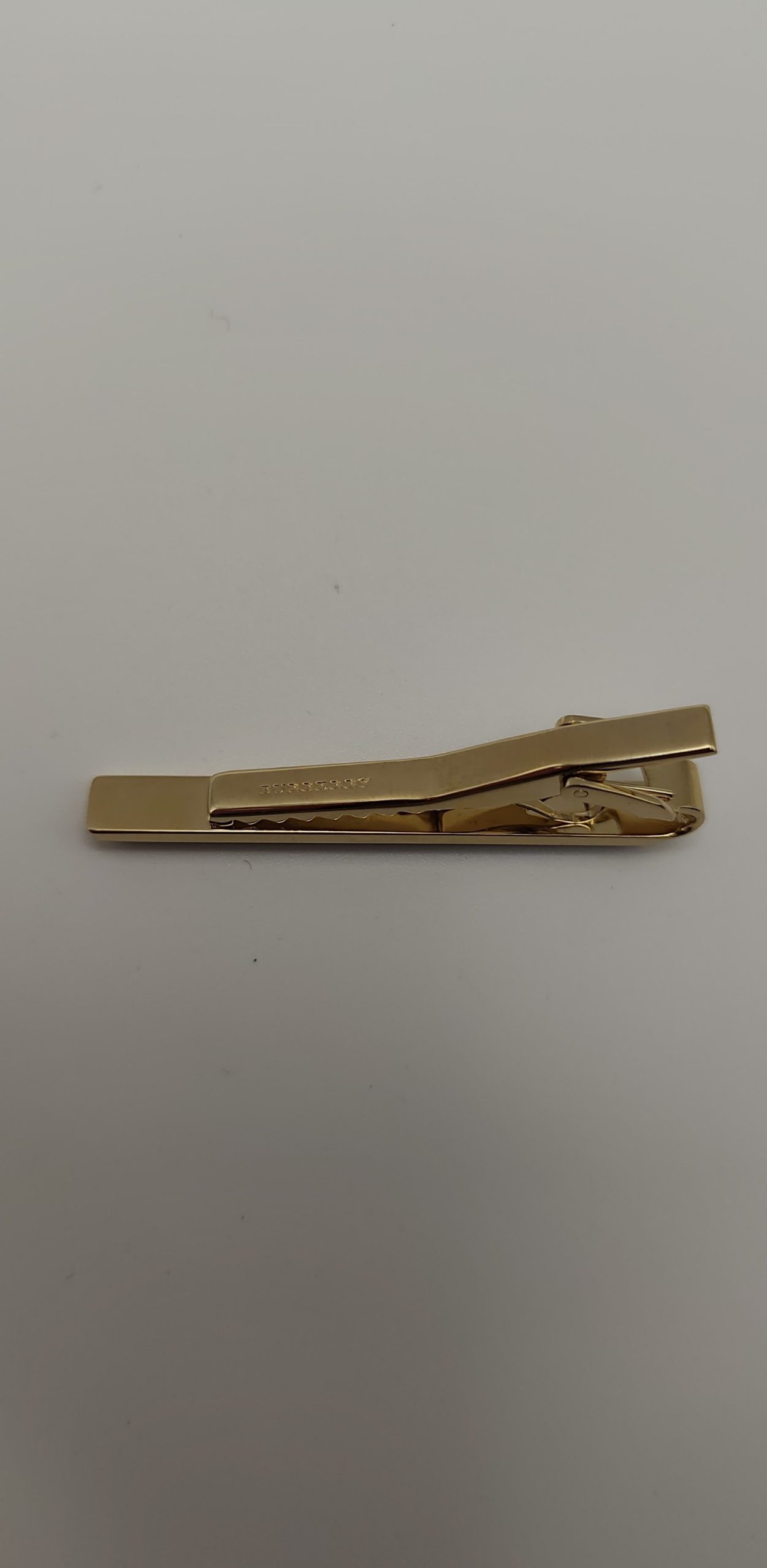 Burberry Black & Gold Tie Clip & Cufflinks Set image 9