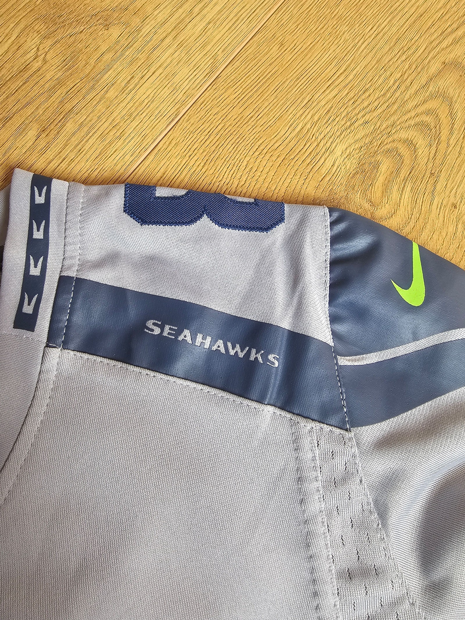 Nike Grey NFL Seattle Seahawks 81 Tate Womens Size Small image 4
