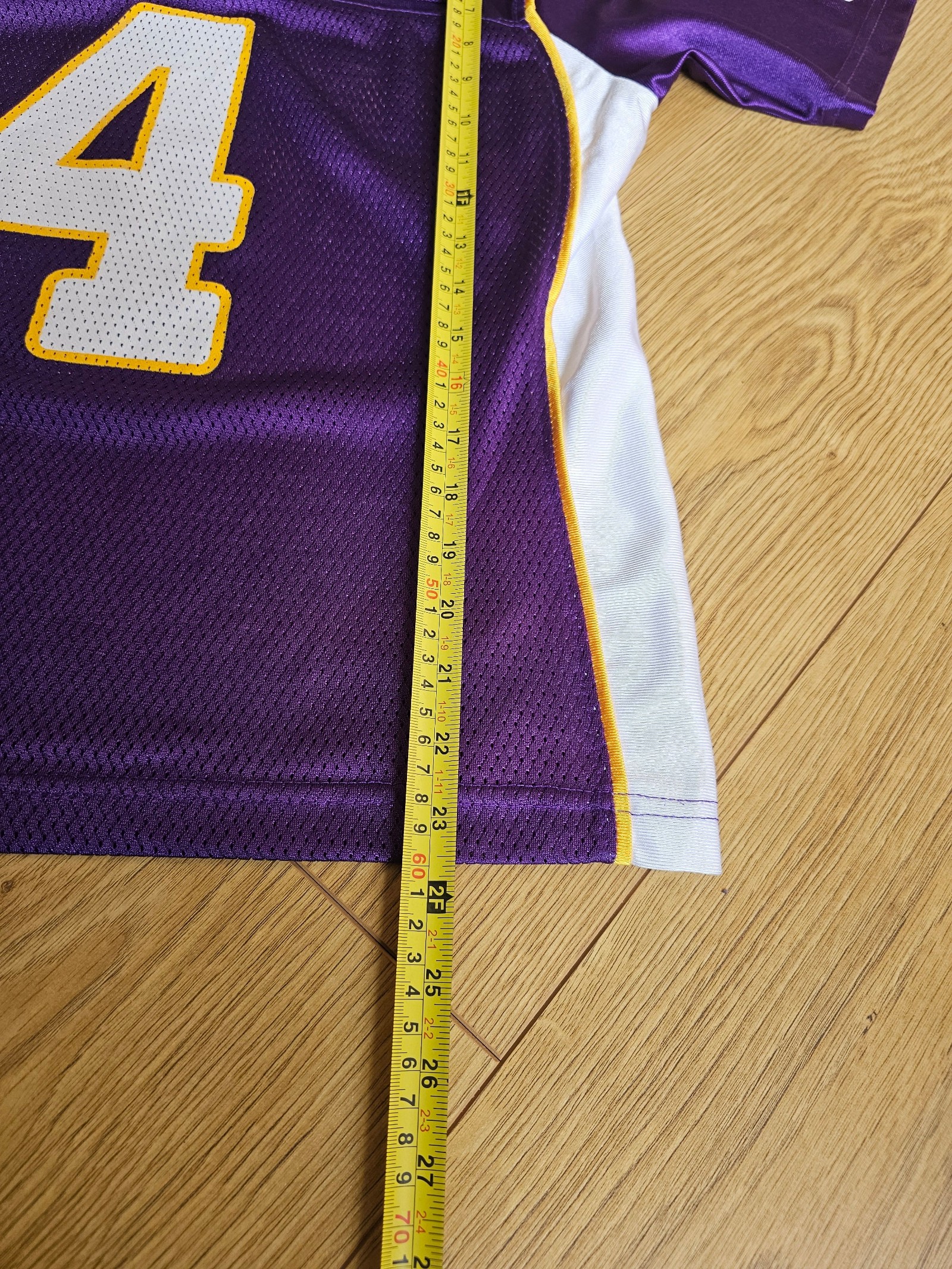 Reebok Purple & White Minnesota Vikings NFL Jersey Womens Medium Brett Favre image 8