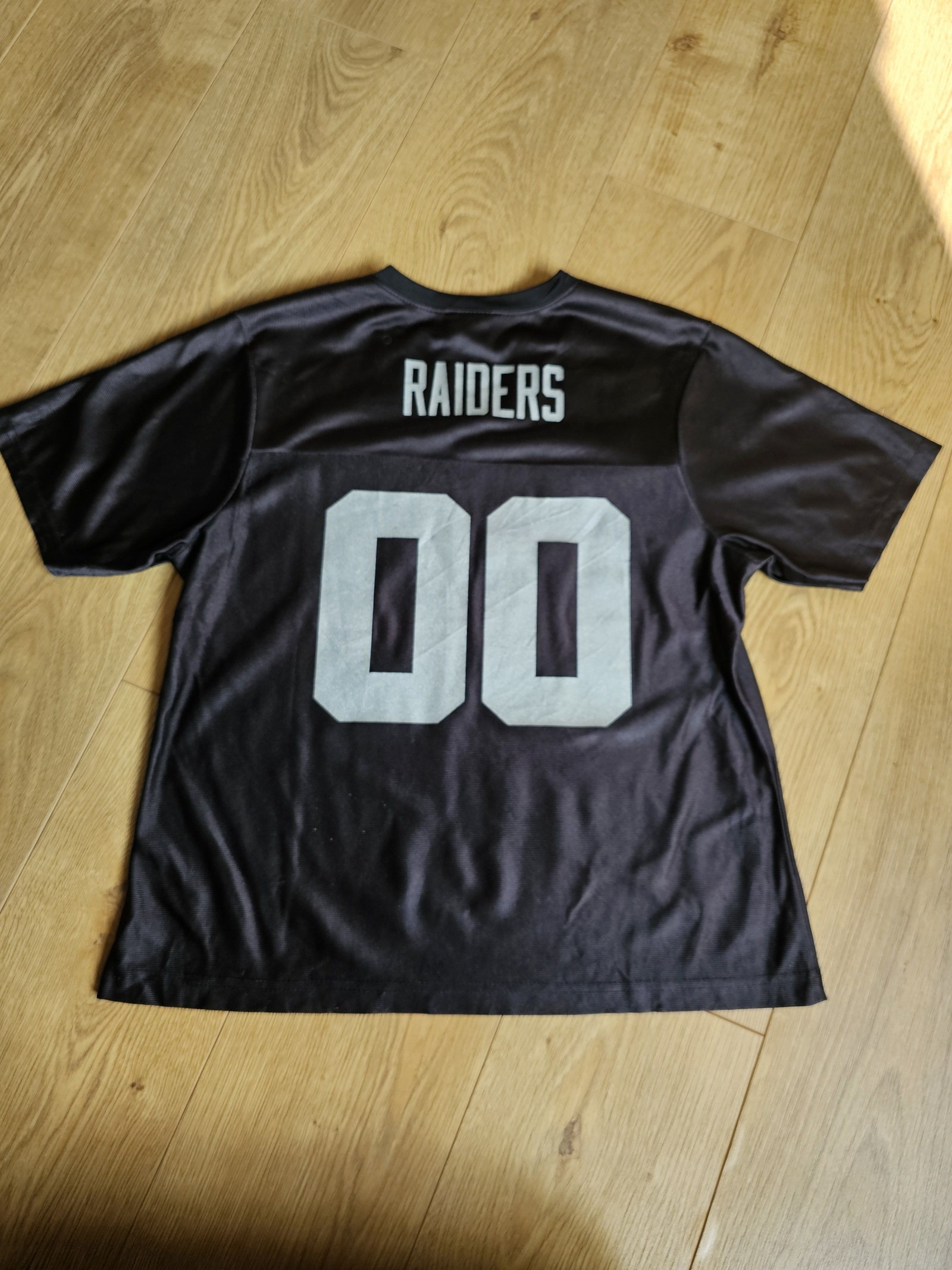 NFL team apparel Black Raiders Womens Jersey Large Polyester 00 Number image 3