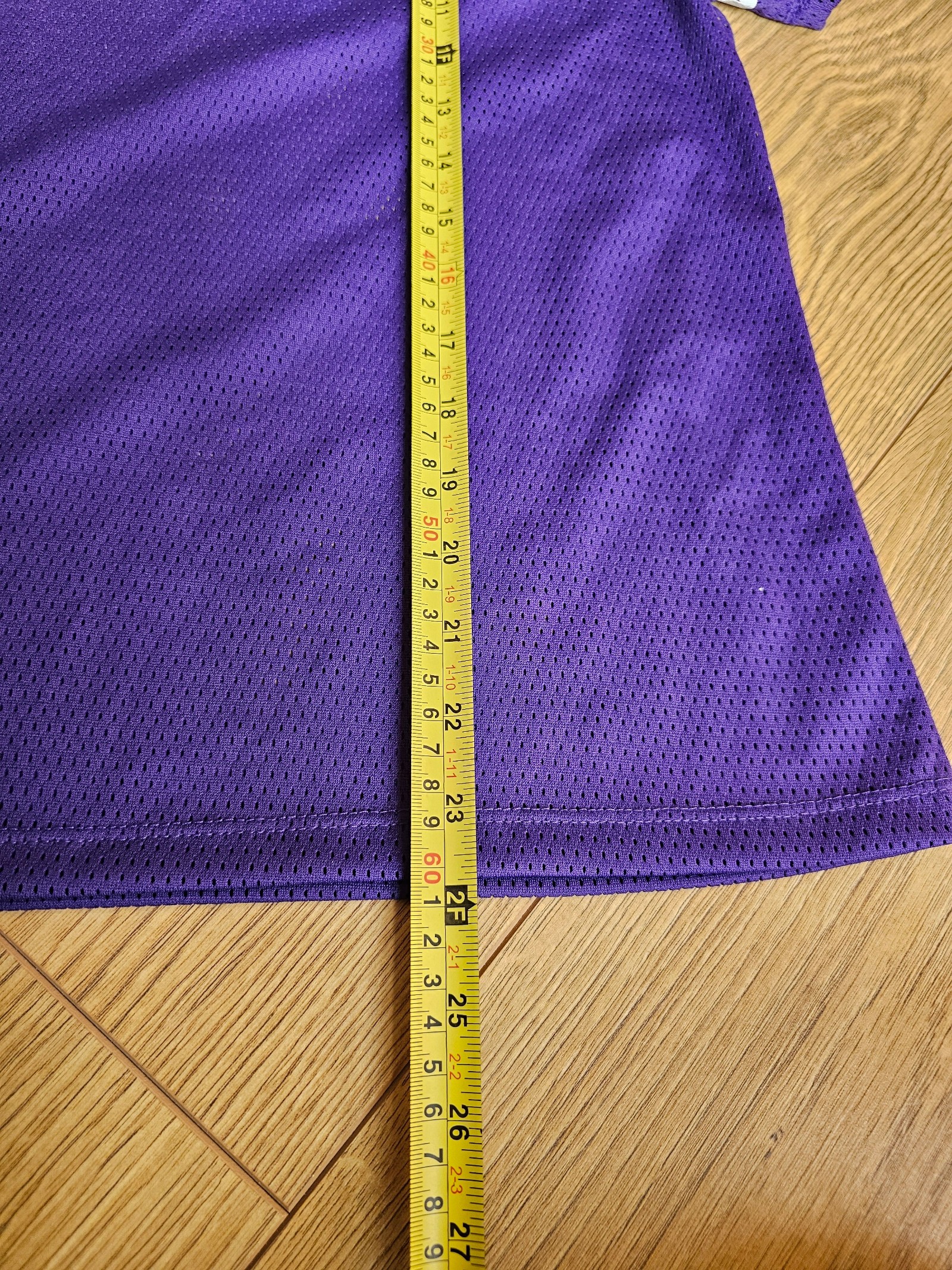 NFL Purple Minnesota Vikings Women's Mesh Jersey XL image 9