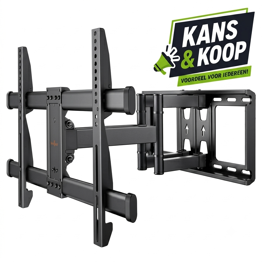 Perlegear PGLFK1 Extra Sterke TV Muurbeugel (37" – 84")