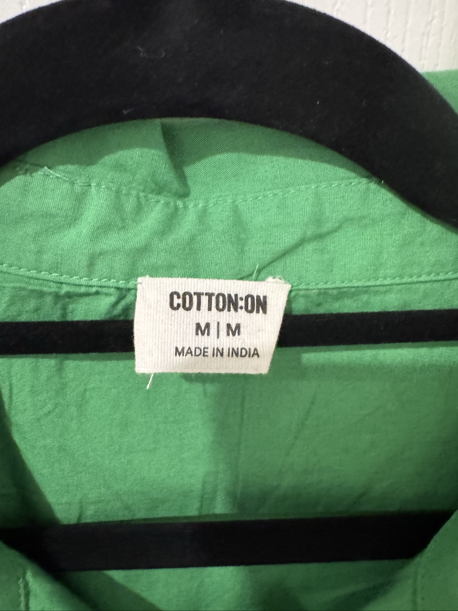 Cotton On Green Button-Front Dress Medium Casual Pockets image 2