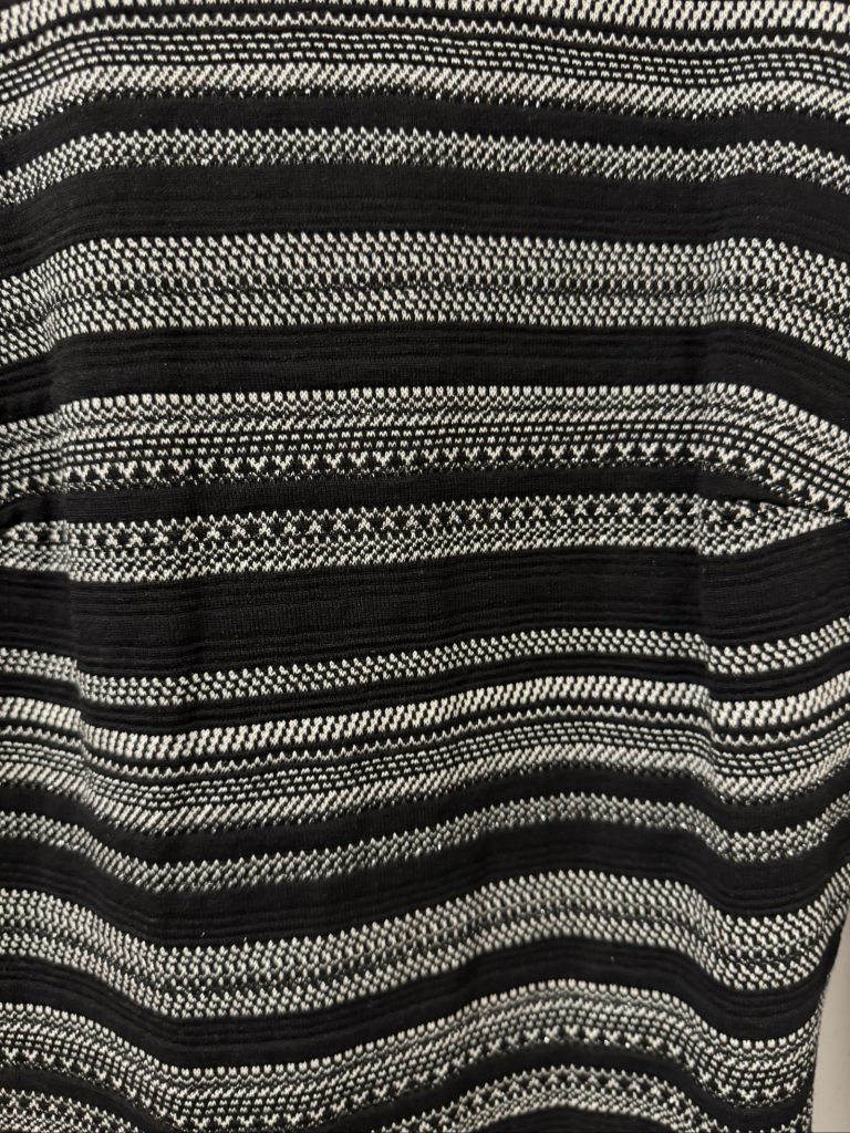 Kookai Black & White Knit Top Size 1