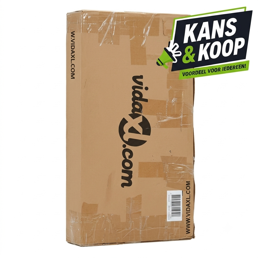 Stijlvol Wit Nachtkastje met 3 Lades & Houten Poten – 40 x 35 x 69 cm image 2