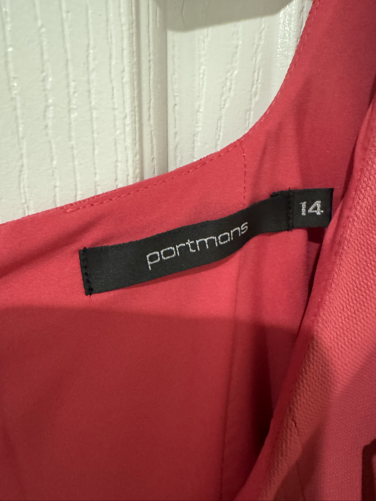 Portmans Pink Sleeveless Dress Size 14 image 2