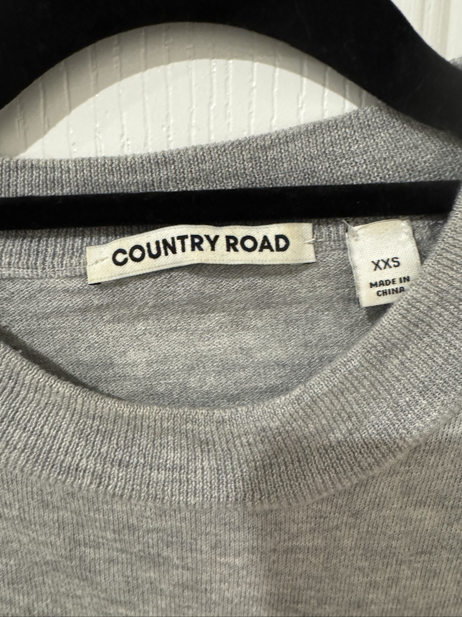 Country Road Grey Knit Sweater XXS