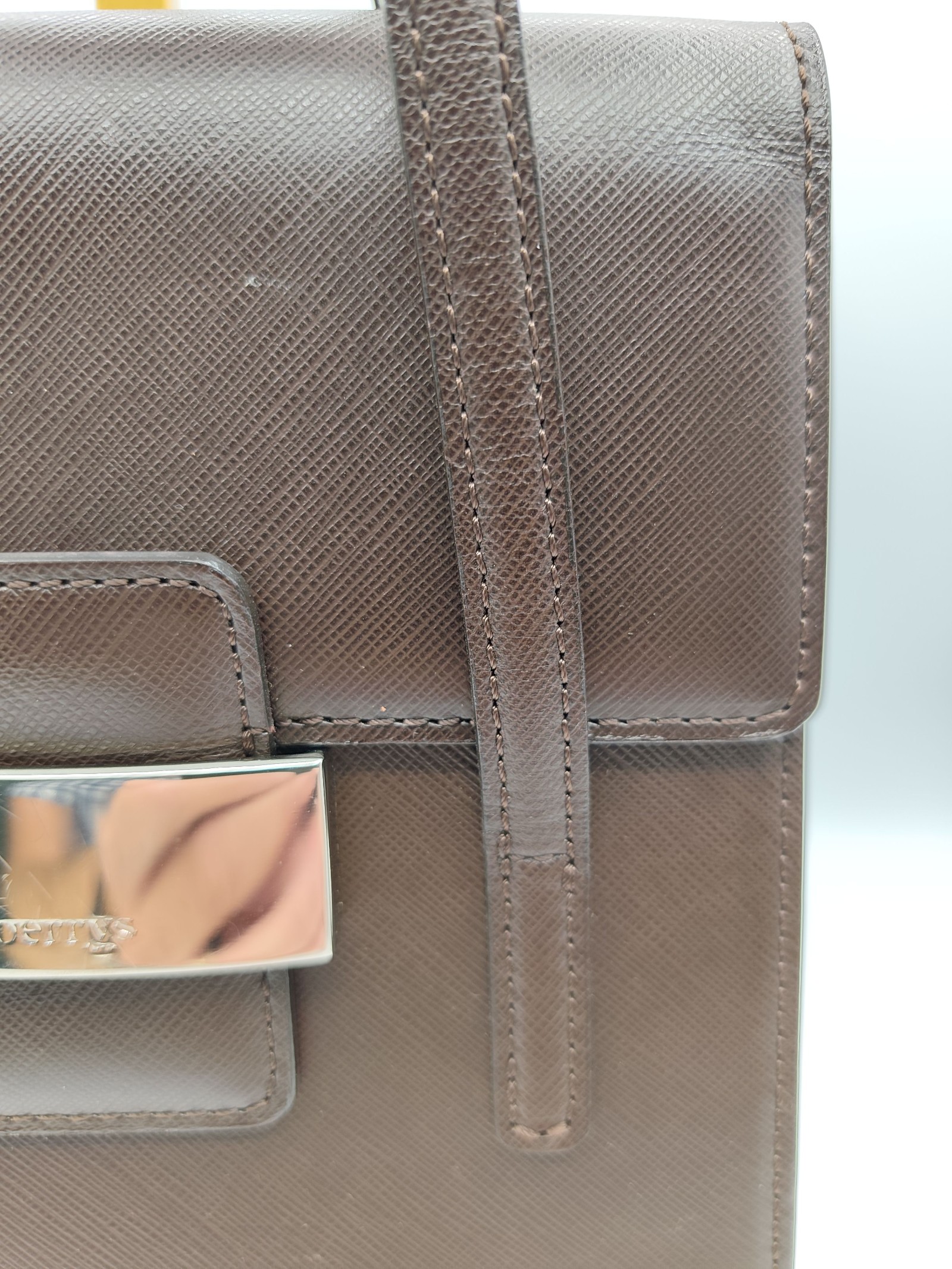 Burberrys Brown Leather Handbag Women Brown Leather Handbag Other image 4