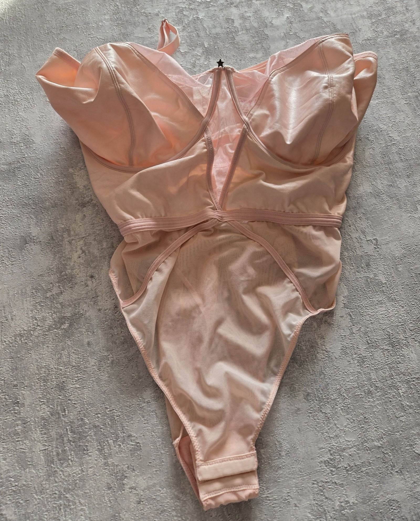 Curvy Kate Pink Lucky Star Plunge Body 40J UK / 40M US image 5