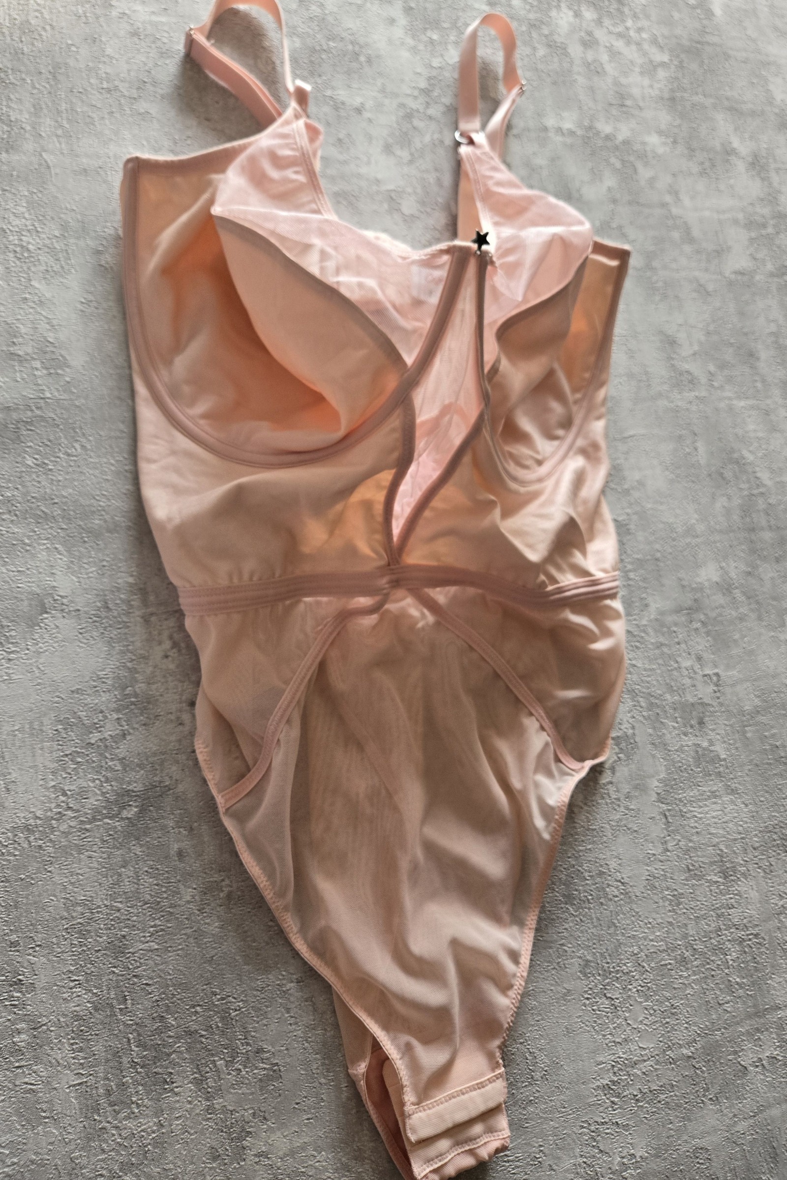 Curvy Kate Pink Lucky Star Plunge Body 40J UK / 40M US image 6
