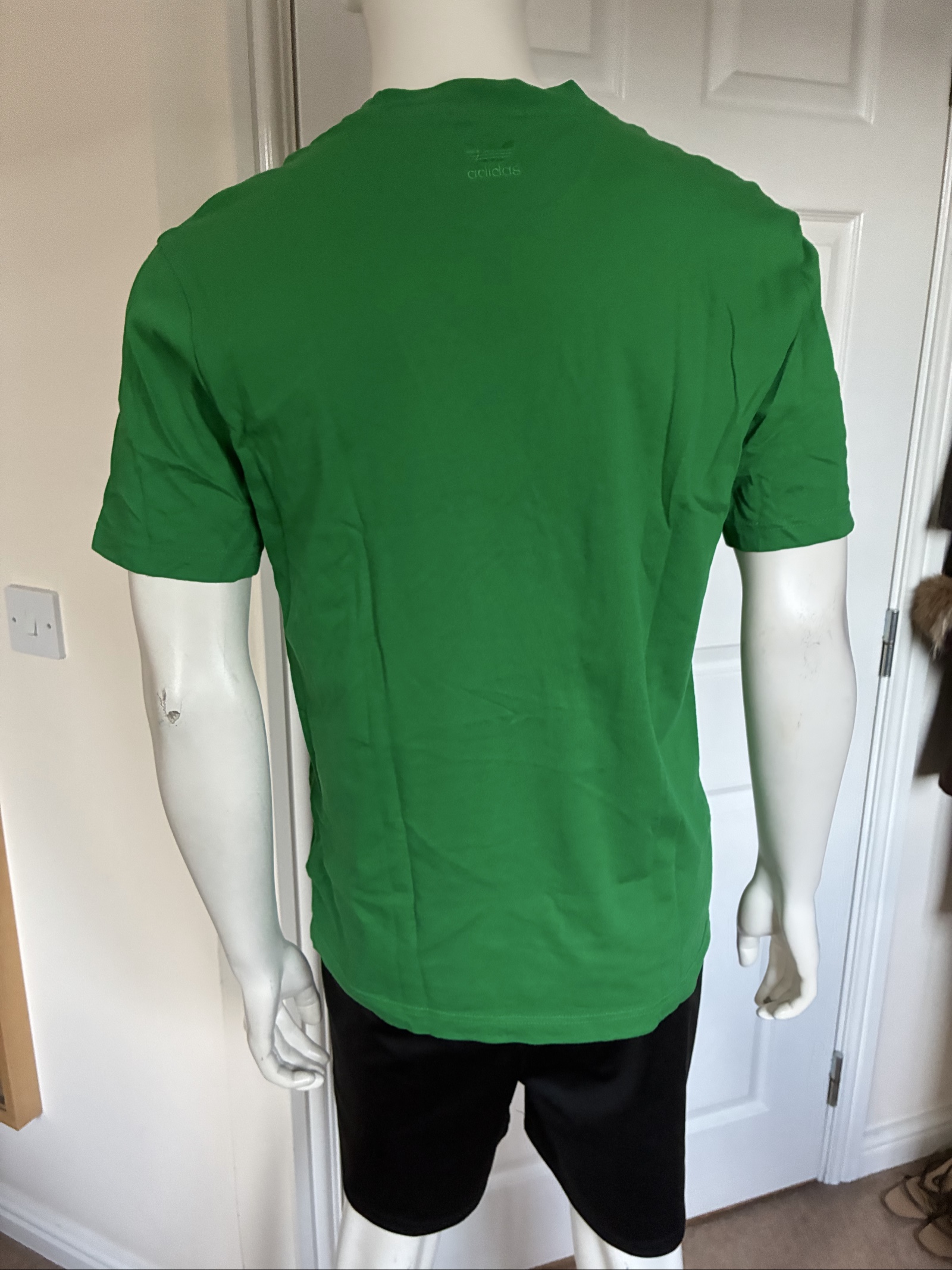 Adidas Green Multi Logo T-Shirt Large image 4