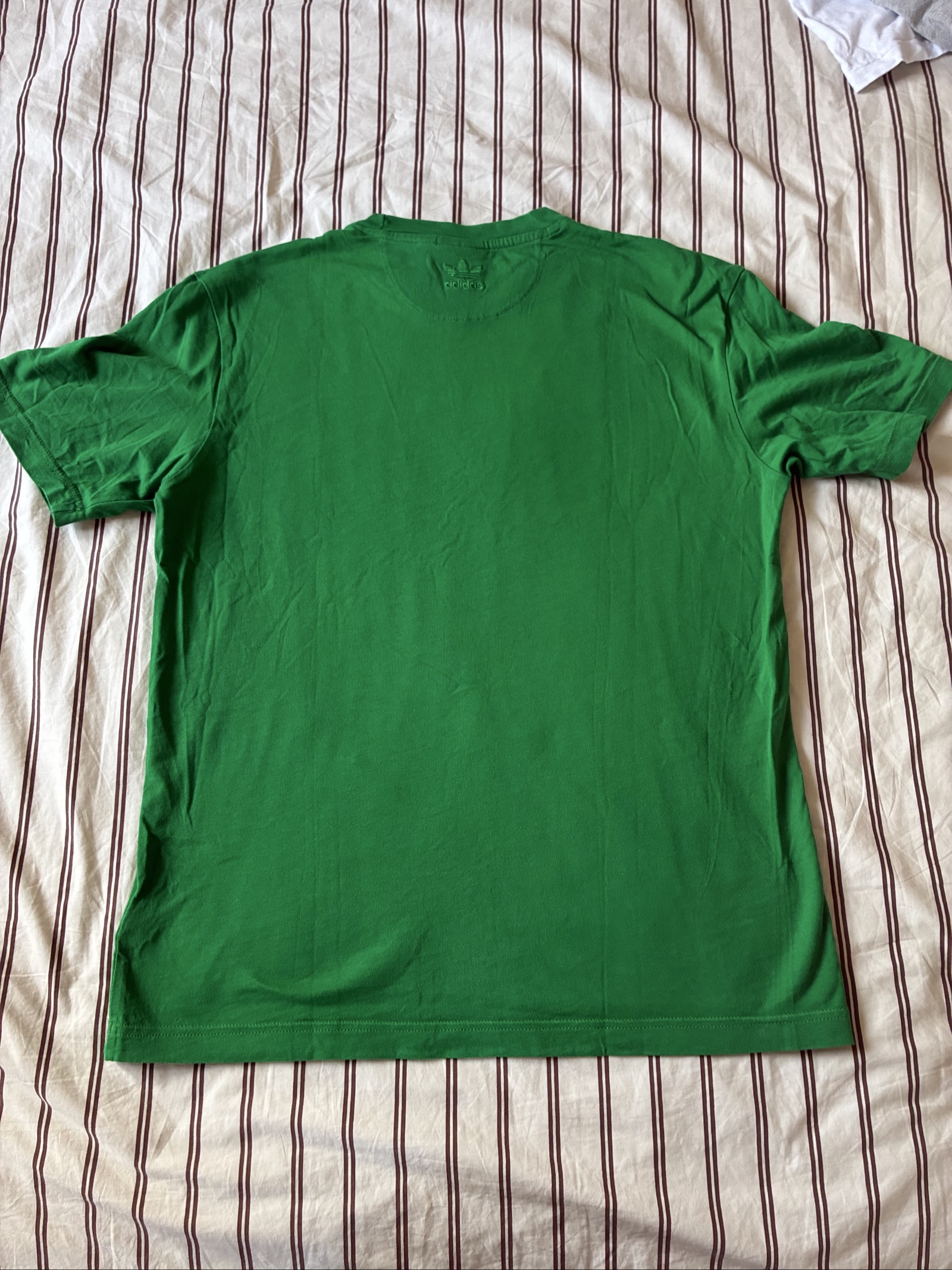 Adidas Green Multi Logo T-Shirt Large image 10