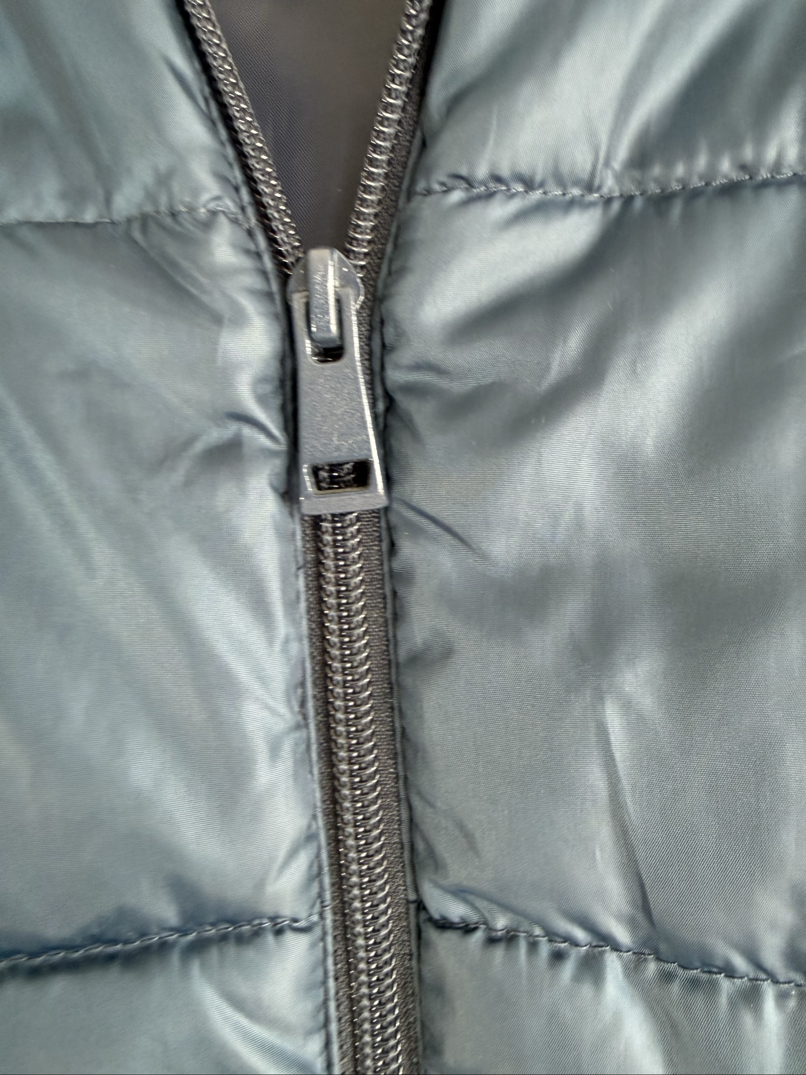Terranova Navy Blue Puffer Gilet Small Lightweight Sleeveless Jacket Coat image 4