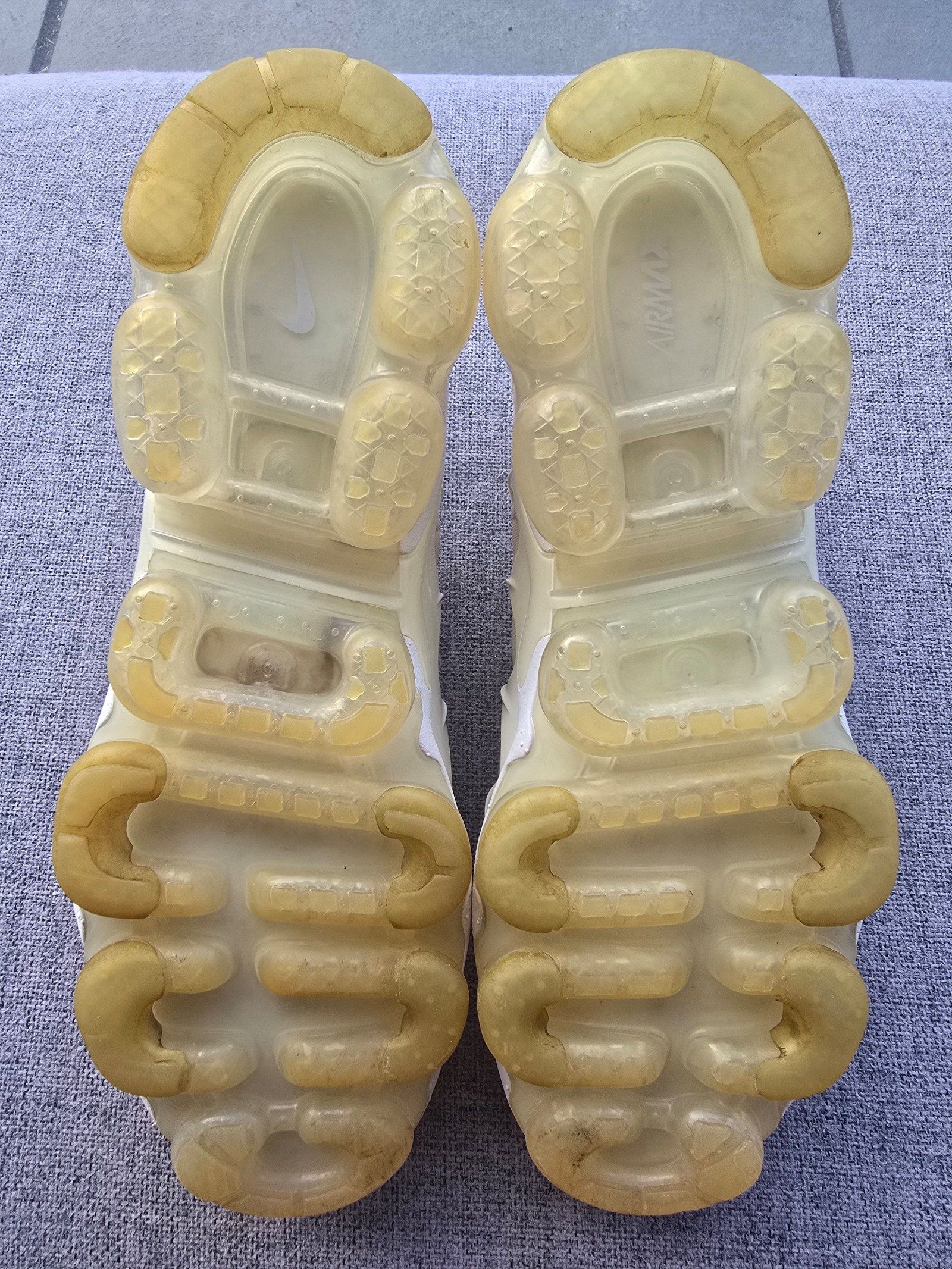 Nike White Air Vapormax Plus Sneakers UK 10.5 image 4