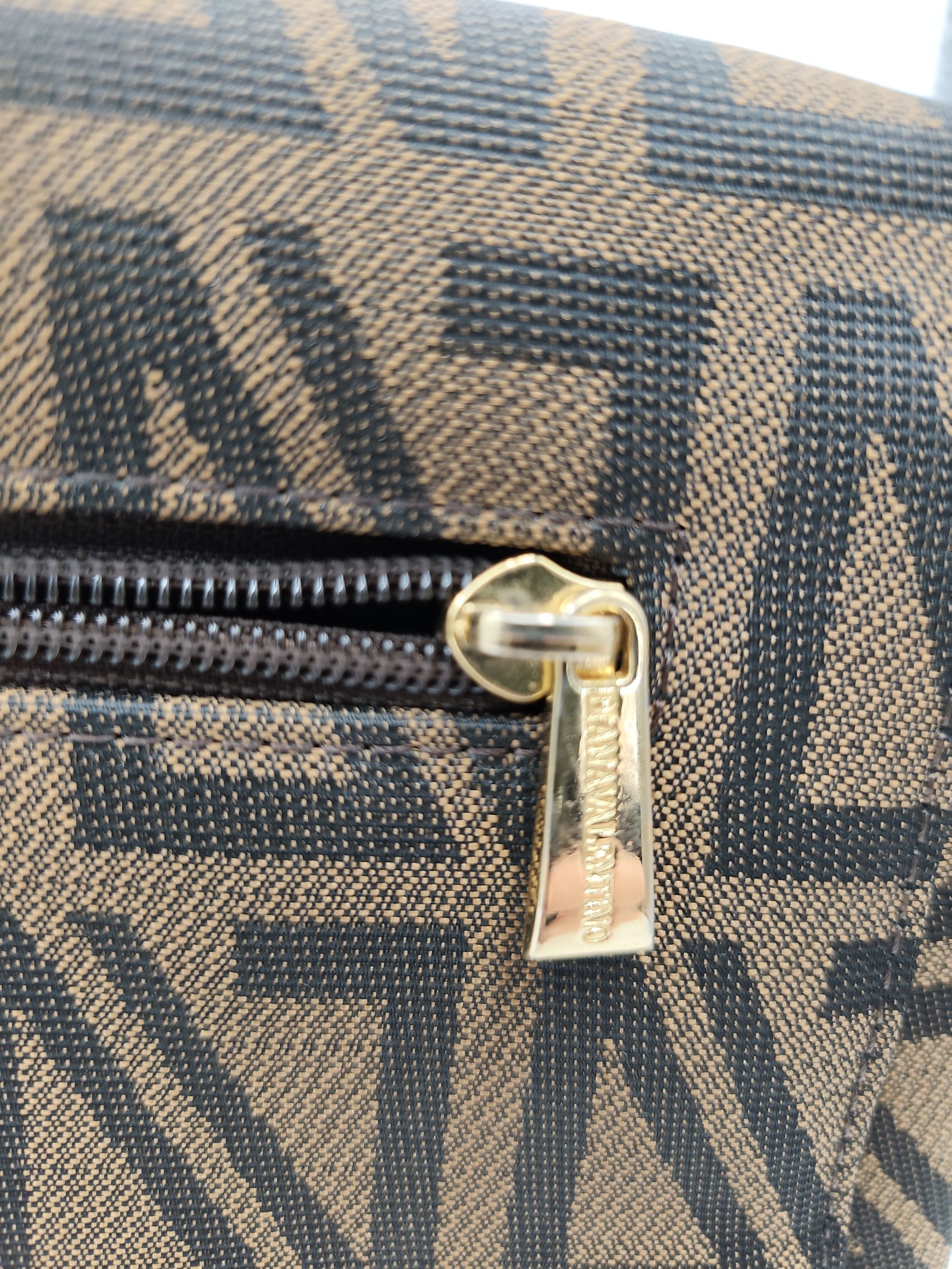 Diana Valentino Brown & Black Printed Crossbody Bag image 4