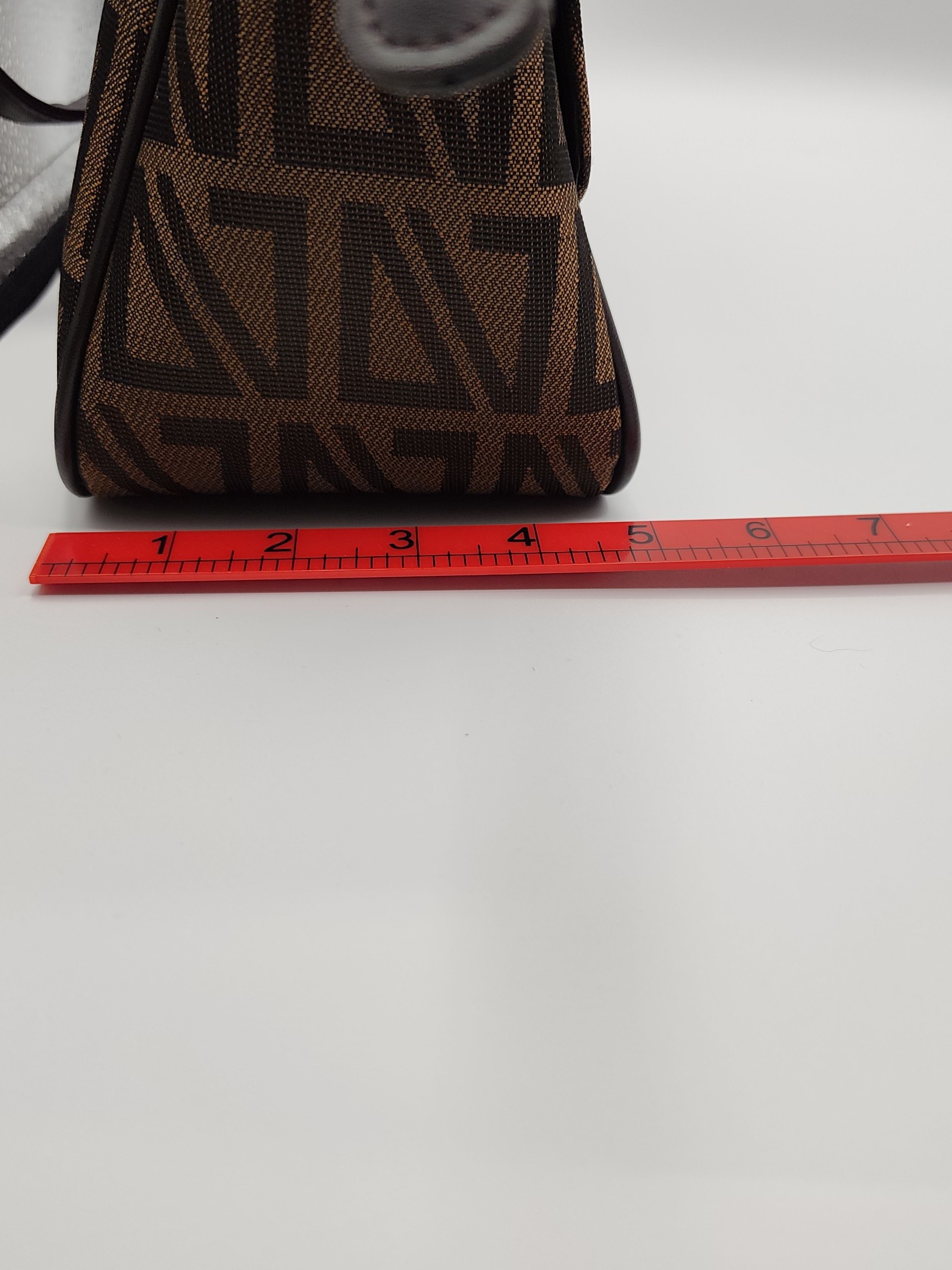 Diana Valentino Brown & Black Printed Crossbody Bag image 6