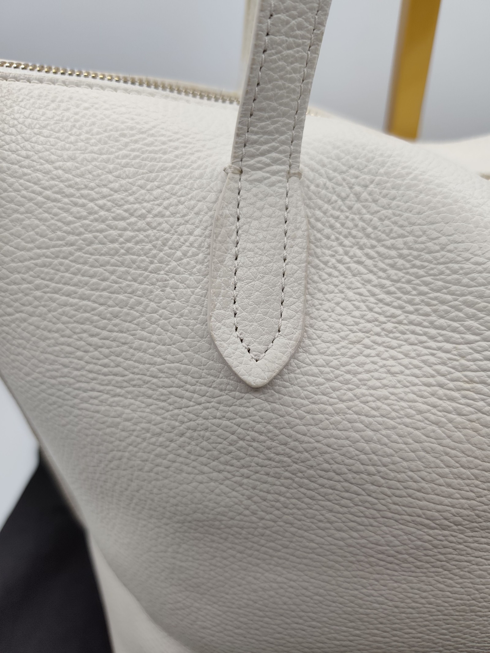 Furla White Leather Tote Bag Genuine Leather image 4