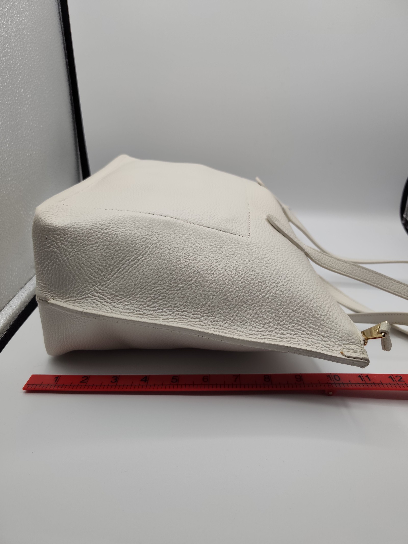 Furla White Leather Tote Bag Genuine Leather image 10