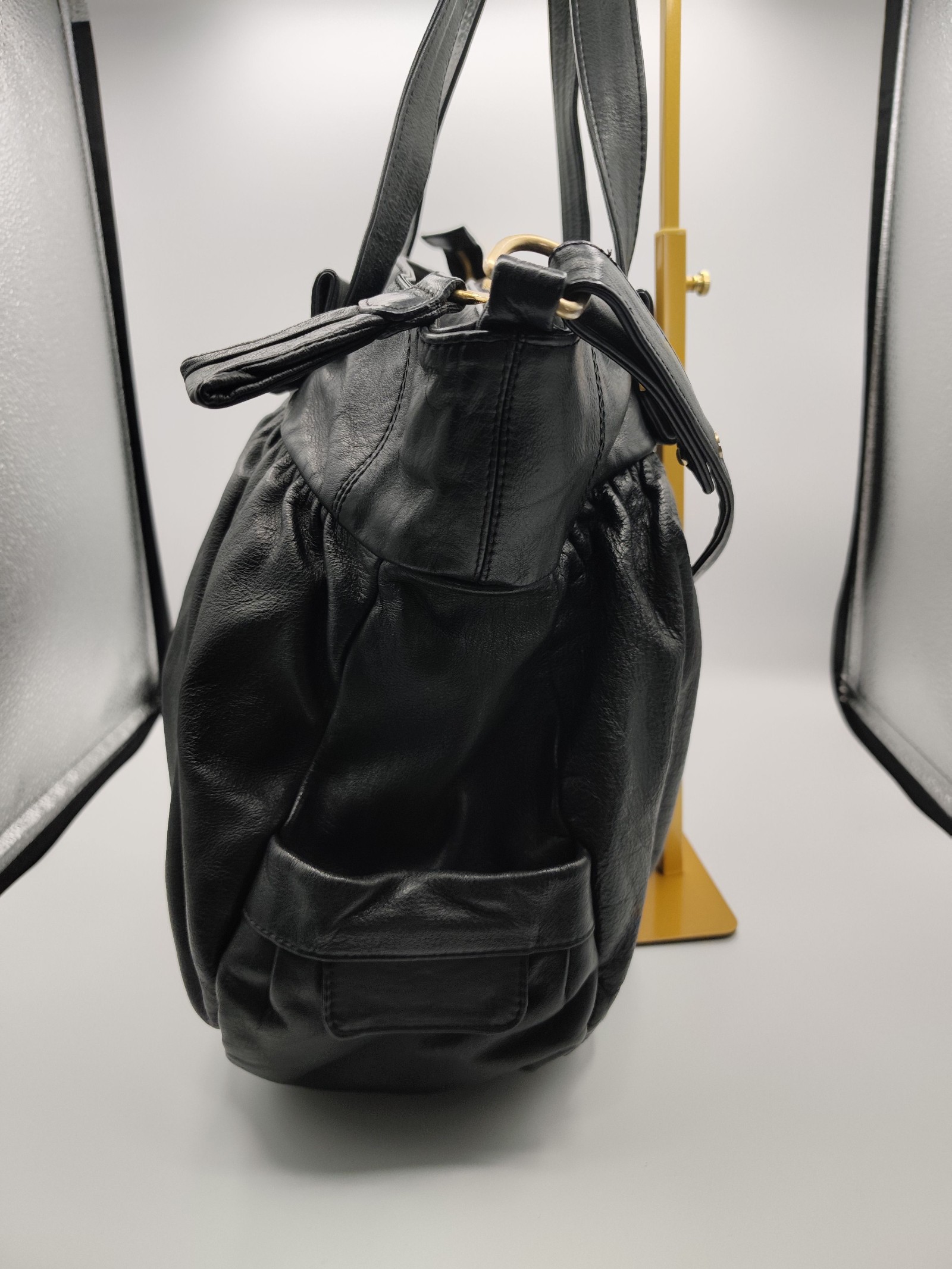 See by Chloé Black Leather Tote Bag image 8