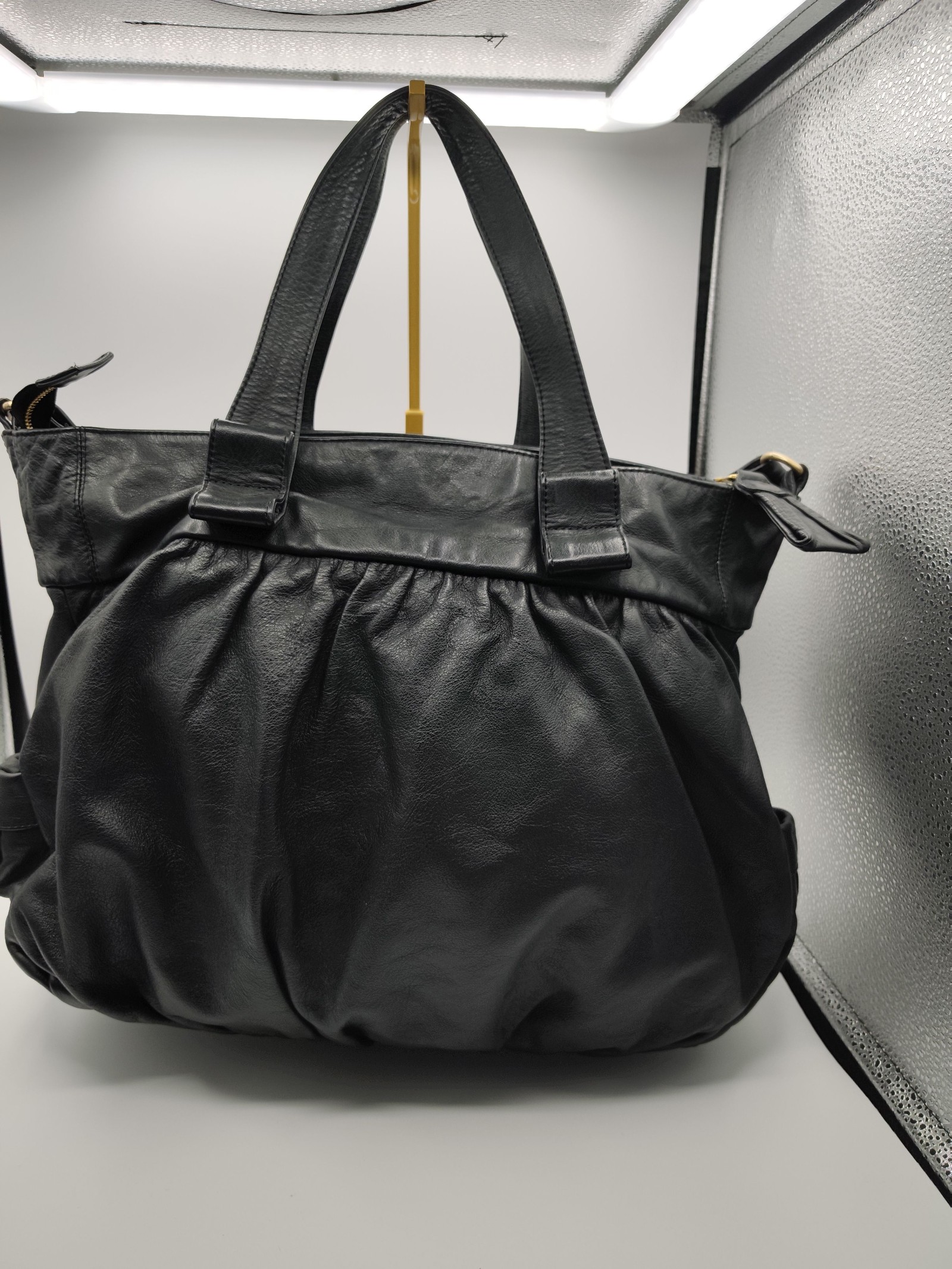 See by Chloé Black Leather Tote Bag image 9
