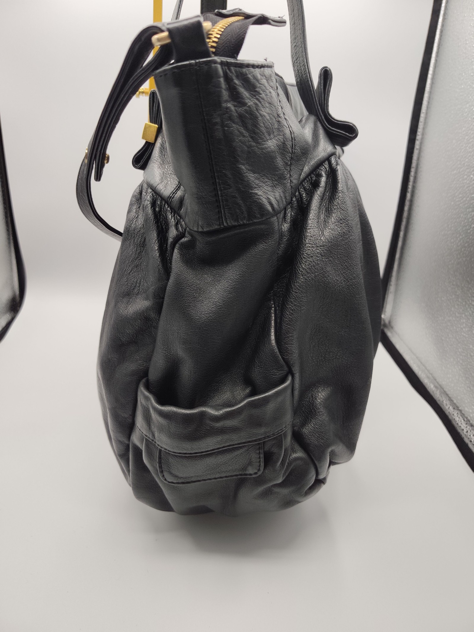 See by Chloé Black Leather Tote Bag image 10