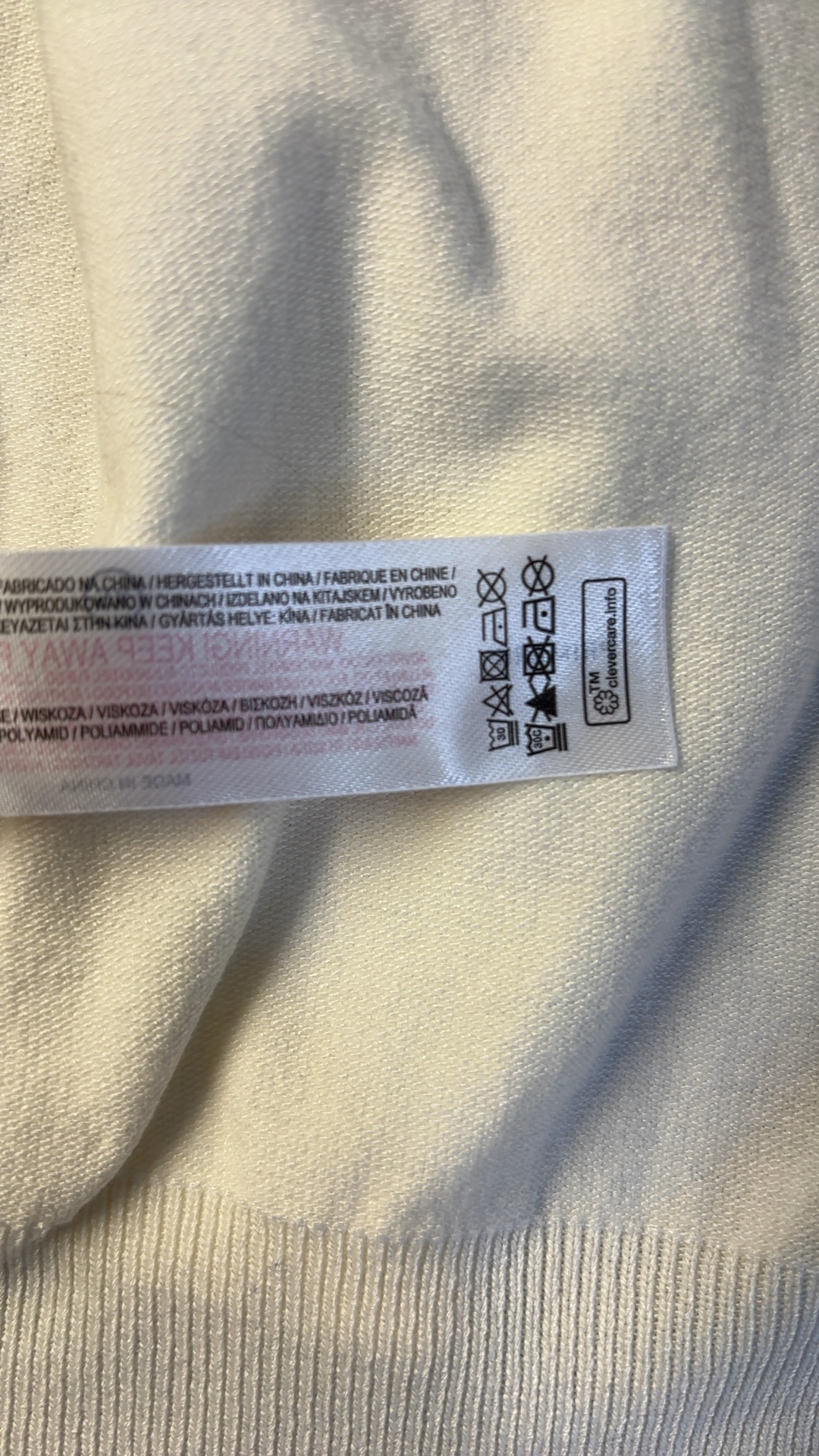 Primark Cream Cotton Blend Cardigan XS Soft Knitwear image 4