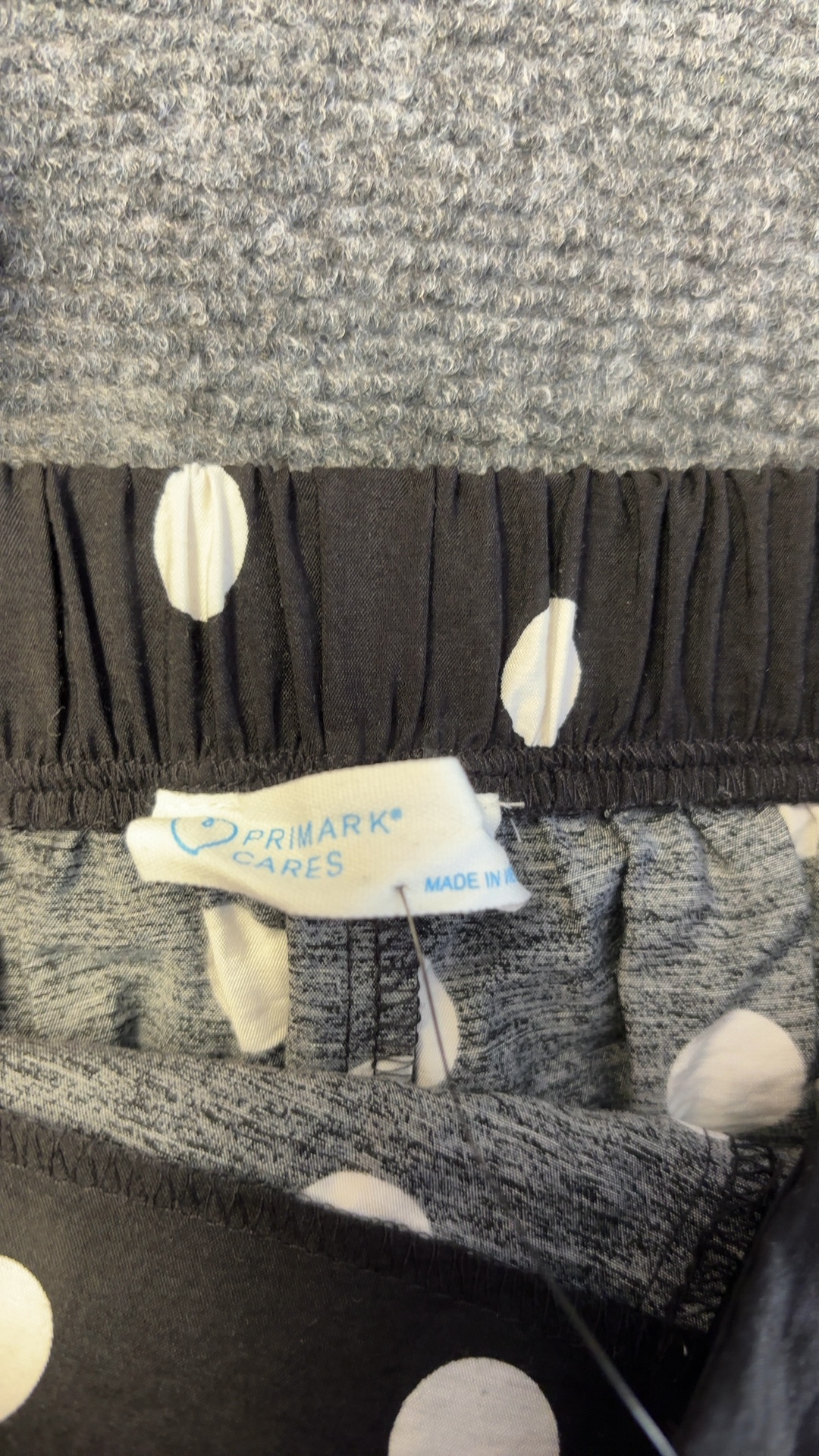 Primark Black & White Polka Dot Skort Small S brand new with tags image 4