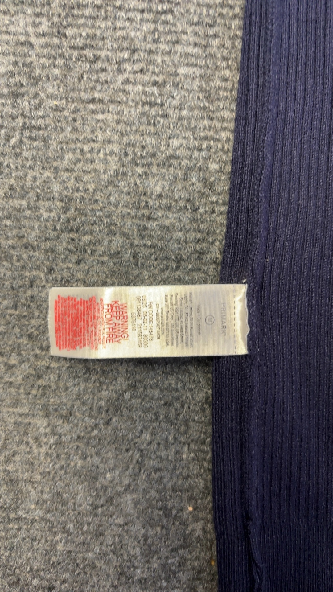 Primark Navy Ribbed V-Neck Sweater Medium brand new with tags image 8
