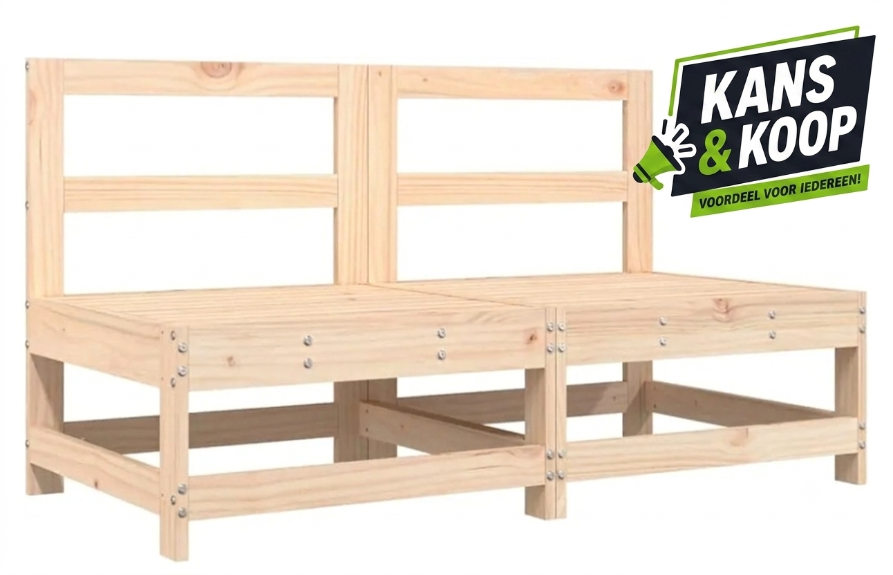 Houten tuinstoel / loungemodule vidaXL 60x60 cm – NIEUW