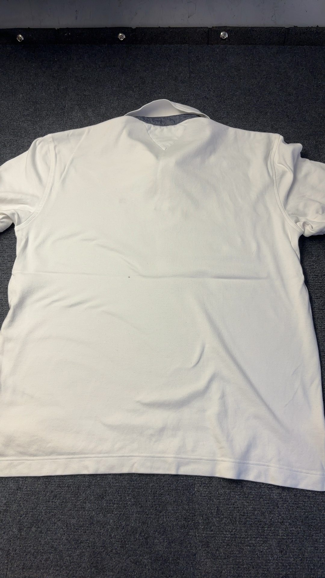 Tommy Hilfiger White Polo Shirt XL Cotton Classic Fit image 2