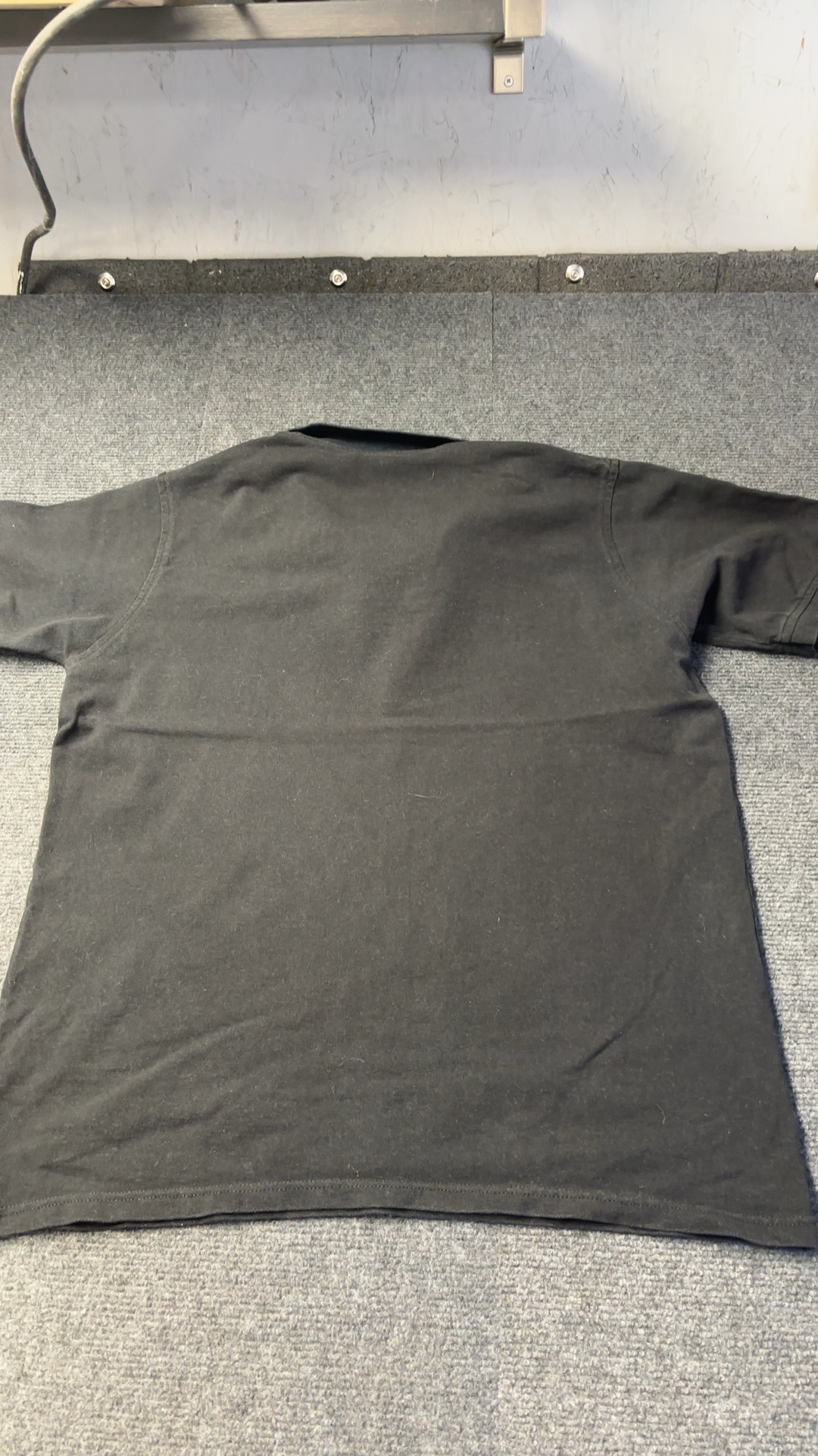 Lacoste Black Polo Shirt Large Cotton Classic