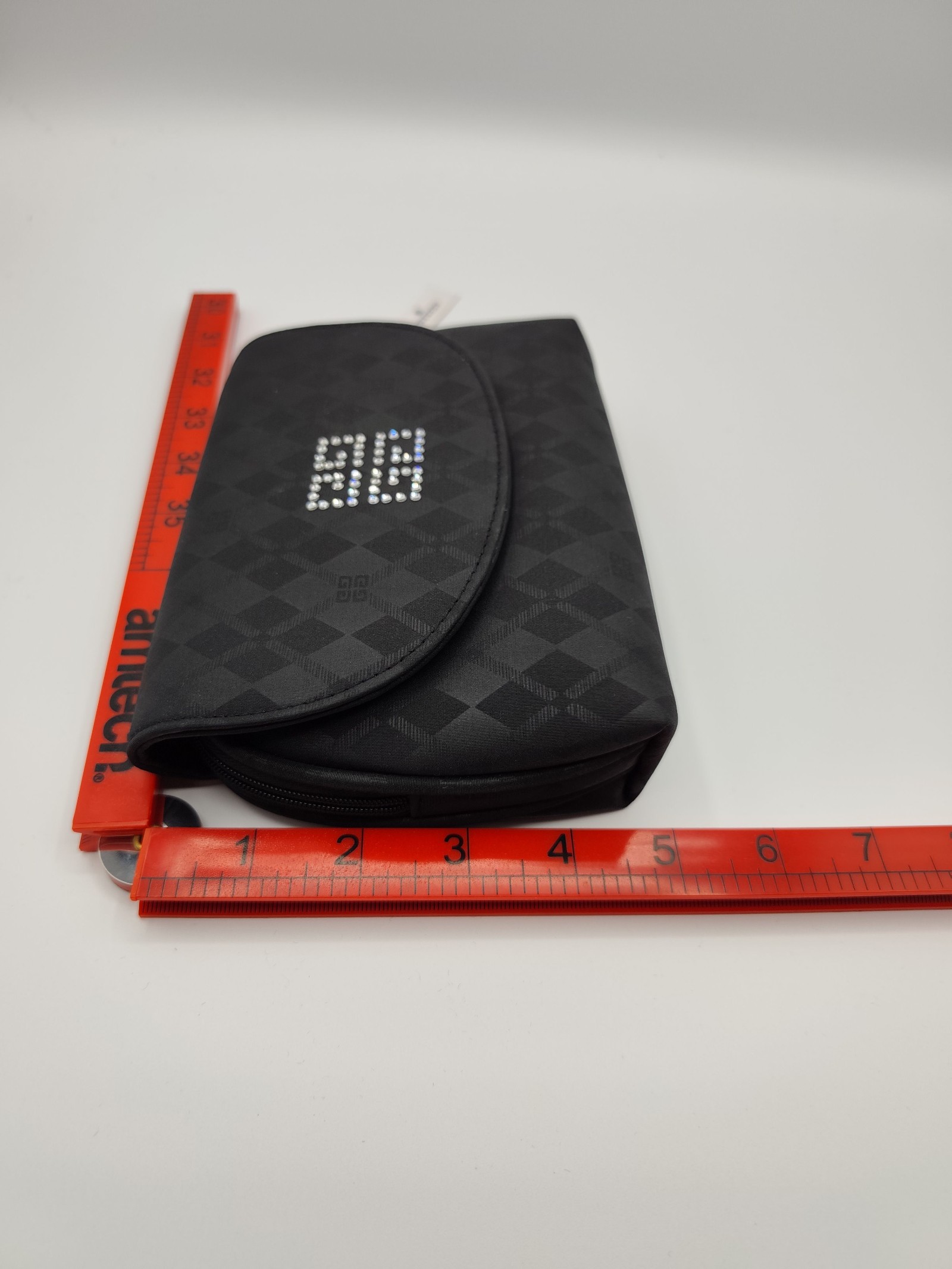 Givenchy Black Crystal Logo Pouch Bag Other image 6