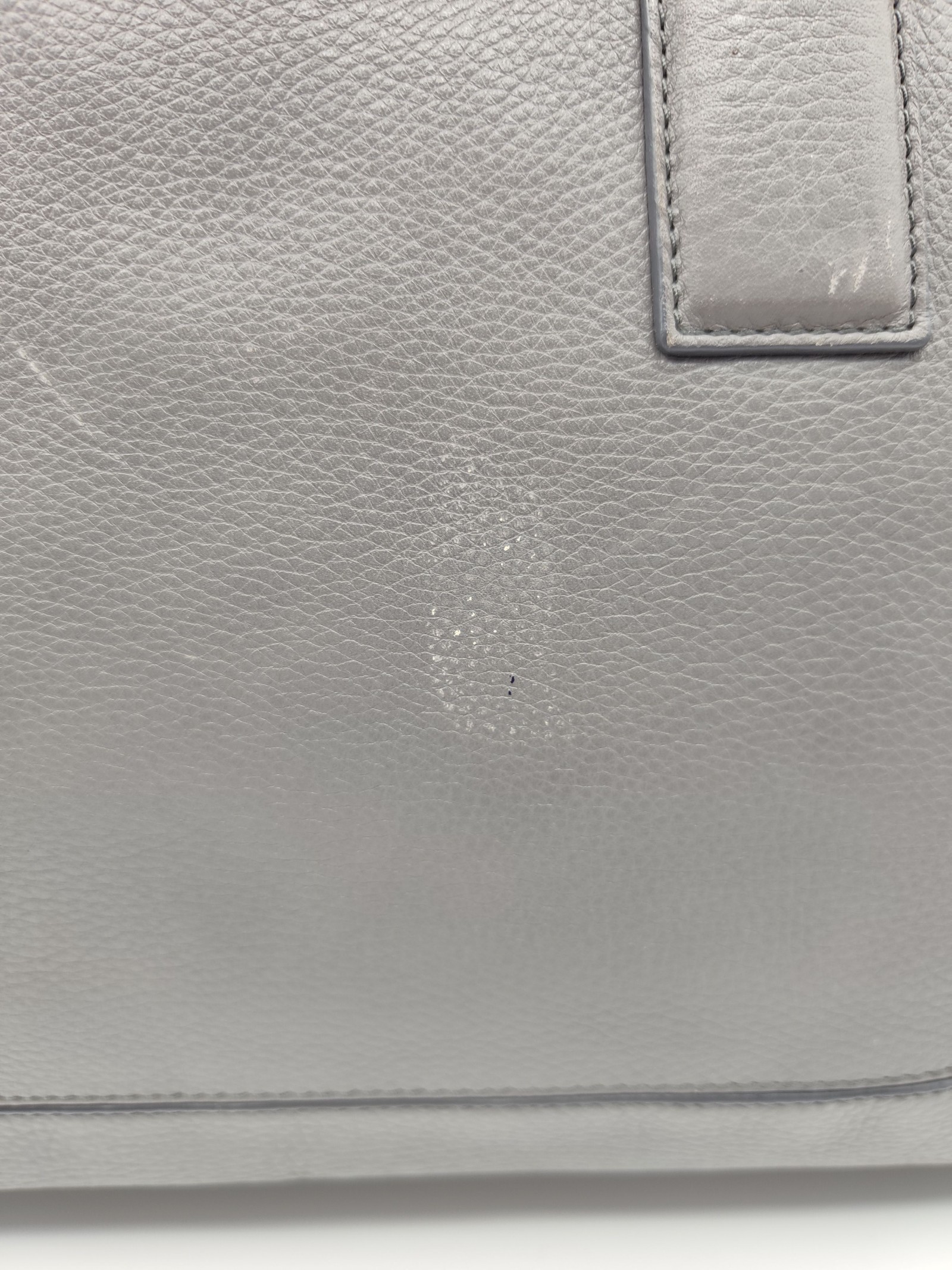 MaxMara Grey Leather Tote Shoulder Bag Other image 9