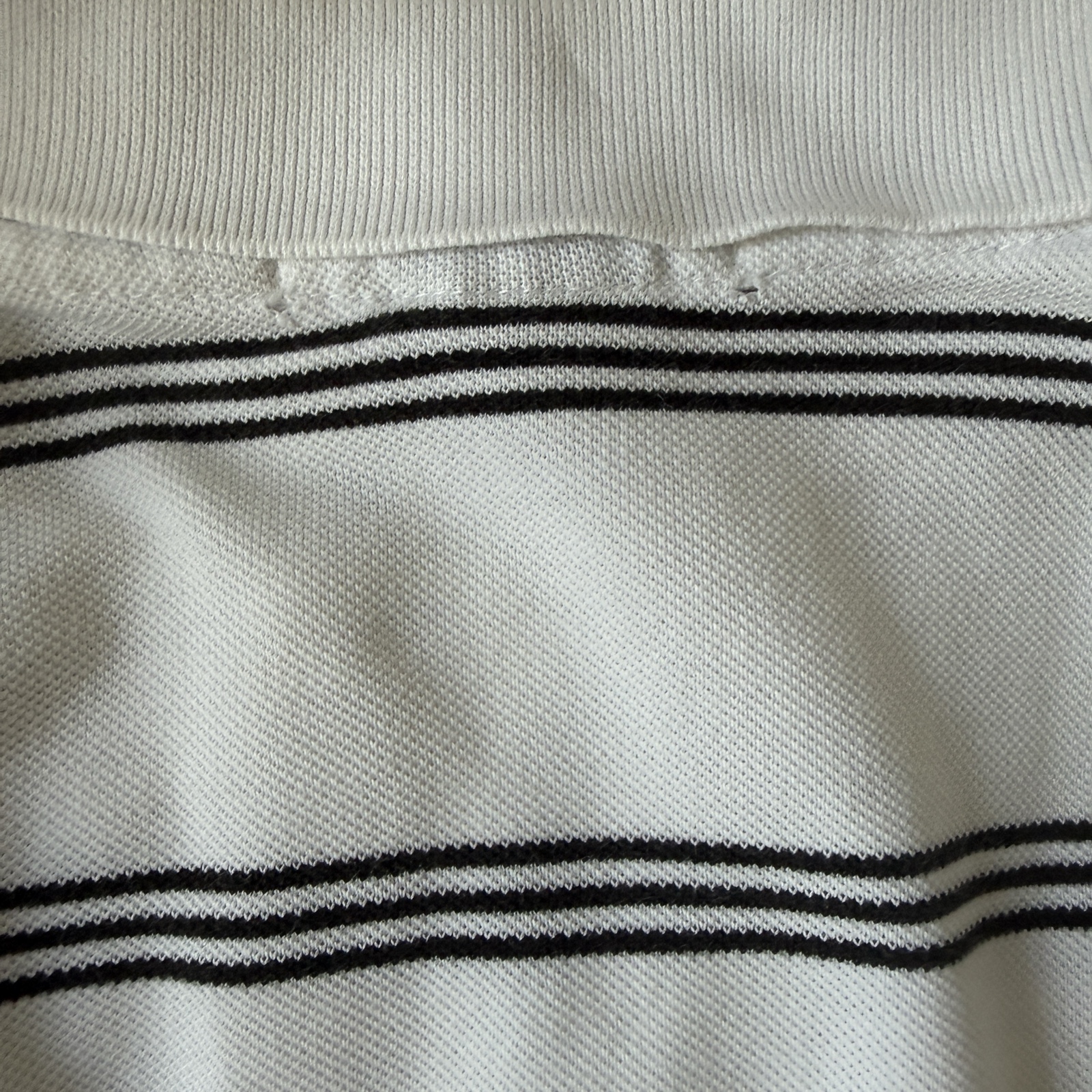 Polo Ralph Lauren Polo Shirt Mens L White Striped Short Sleeve image 10