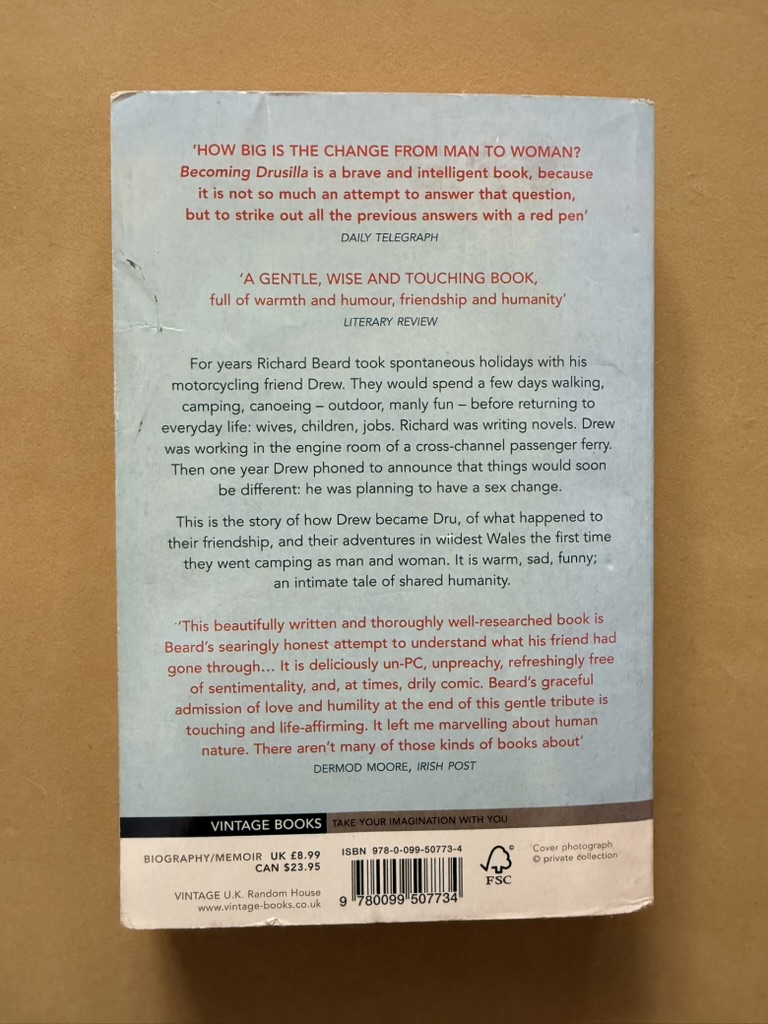 Becoming Drusilla by Richard Beard Paperback Biography Memoir image 2